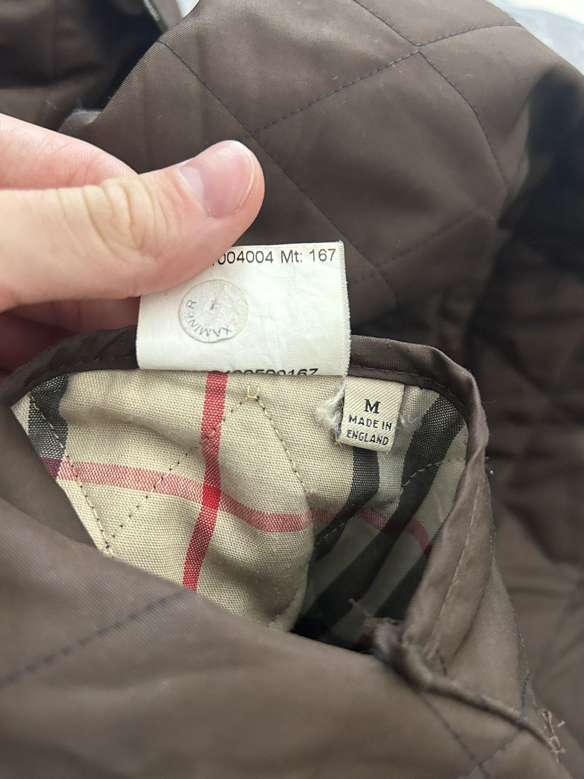Burberry Women's BURBERRY London Quilted Jacket Blazer Nova Check Size M / US 6-8 / IT 42-44 - 9 Thumbnail