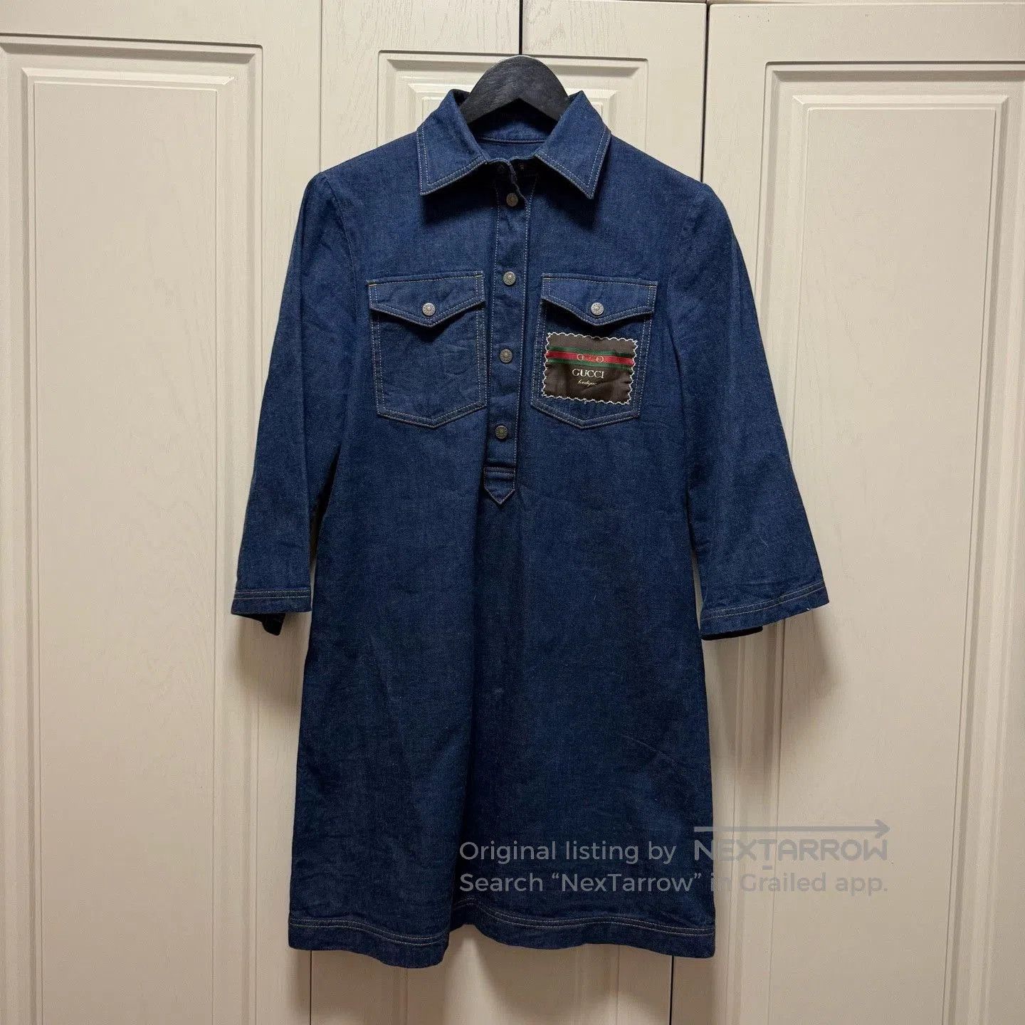 Gucci Gucci Denim Dress. Size S / US 4 / IT 40 - 1 Thumbnail
