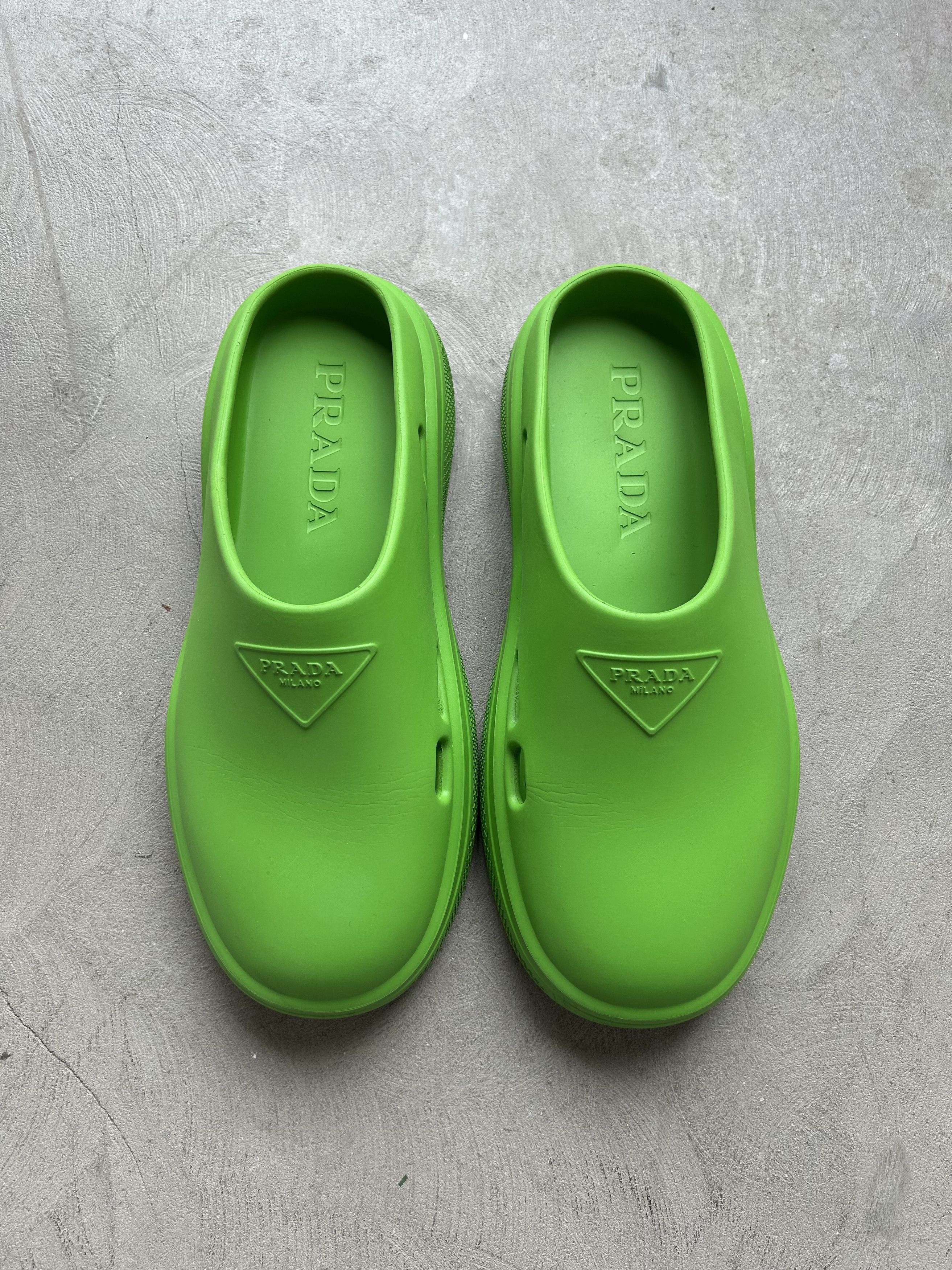 Prada Prada Rubber Mule Size US 8 / EU 41 - 4 Thumbnail