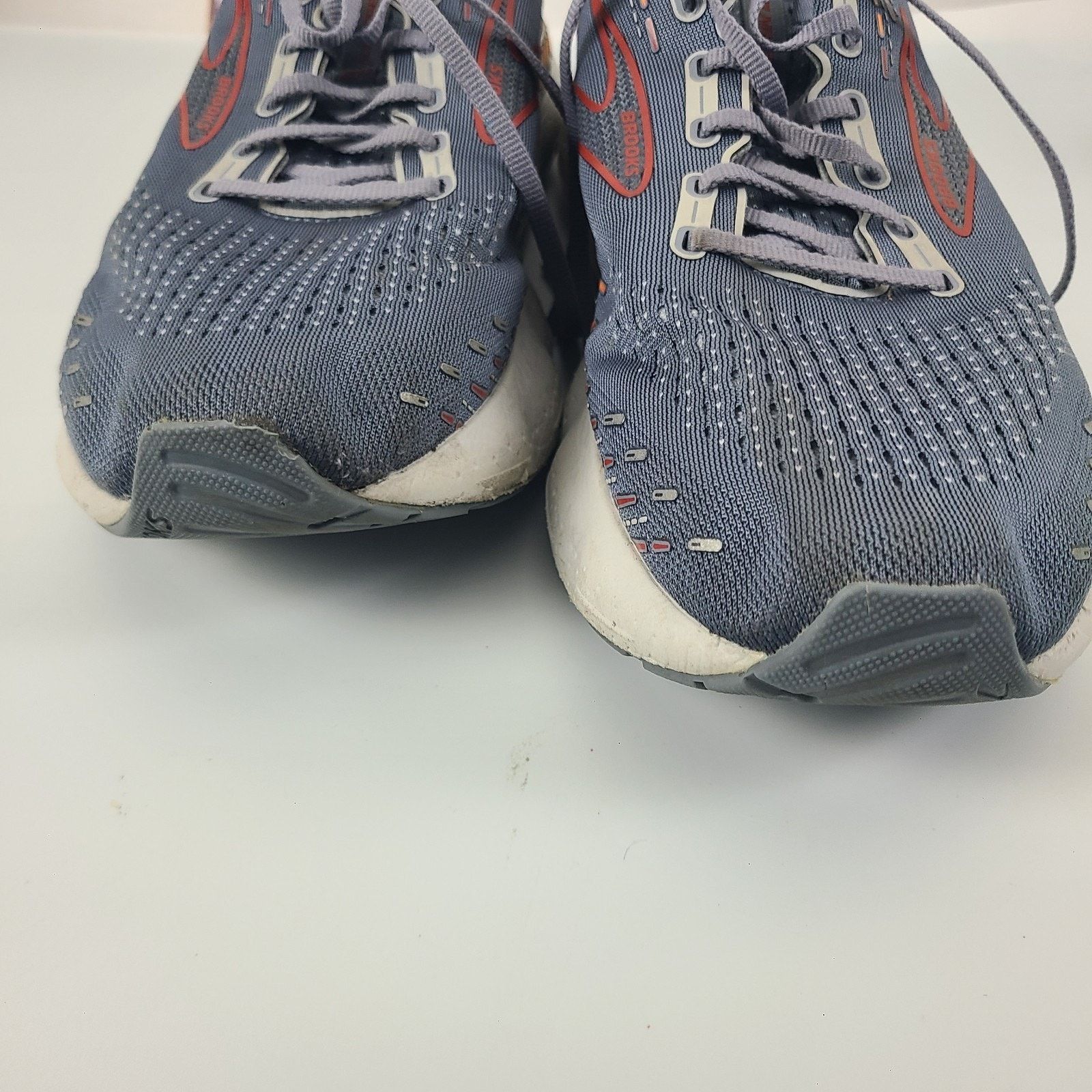 Brooks Brooks Men's Glycerin 20 Shoes, Grey/Chili Size 13 Size US 13 / EU 46 - 12 Thumbnail