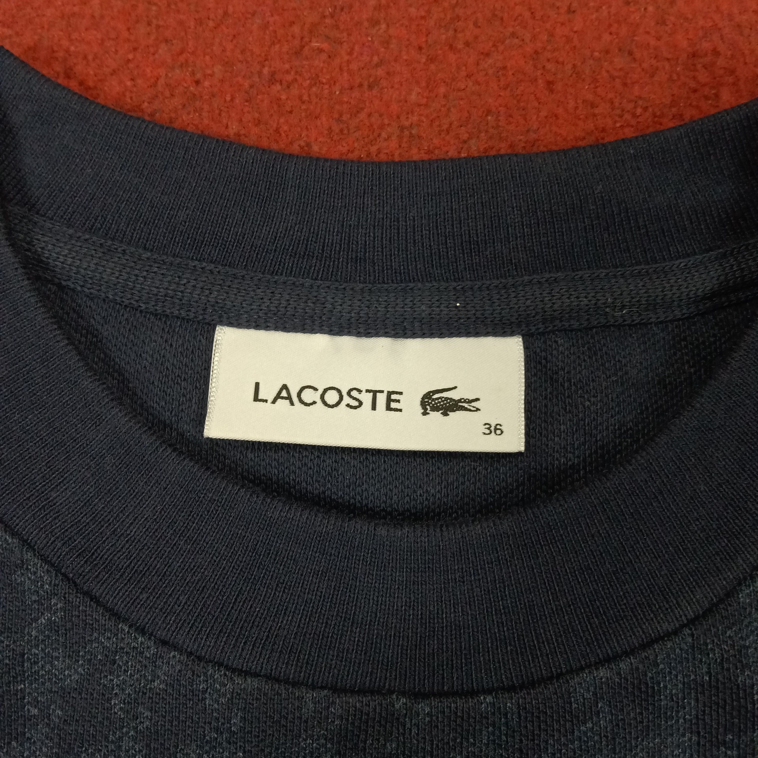 Lacoste × Vintage Lacoste Small Logo Design Casual Style Sweatshirt Size US M / EU 48-50 / 2 - 6 Thumbnail