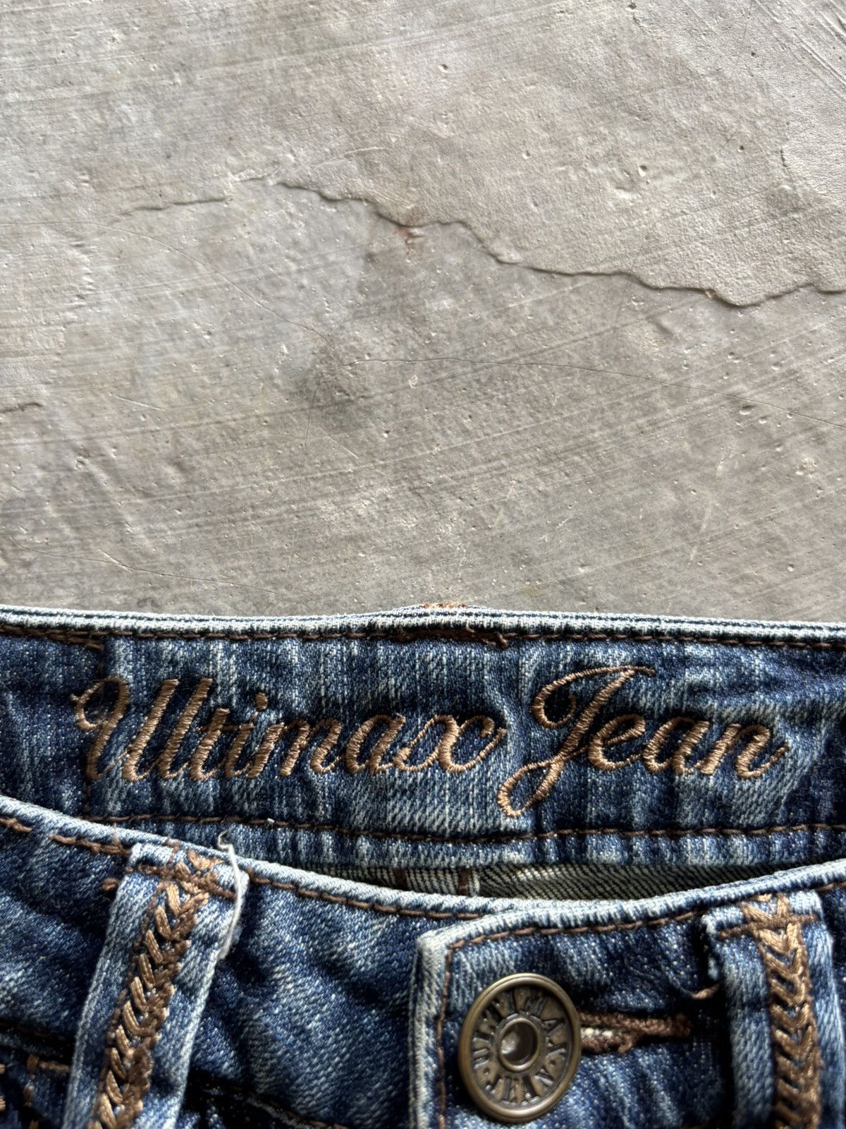 Hysteric Glamour y2k flared washed ultimax jeans japanese denim style Size 26" / US 2 / IT 38 - 5 Thumbnail