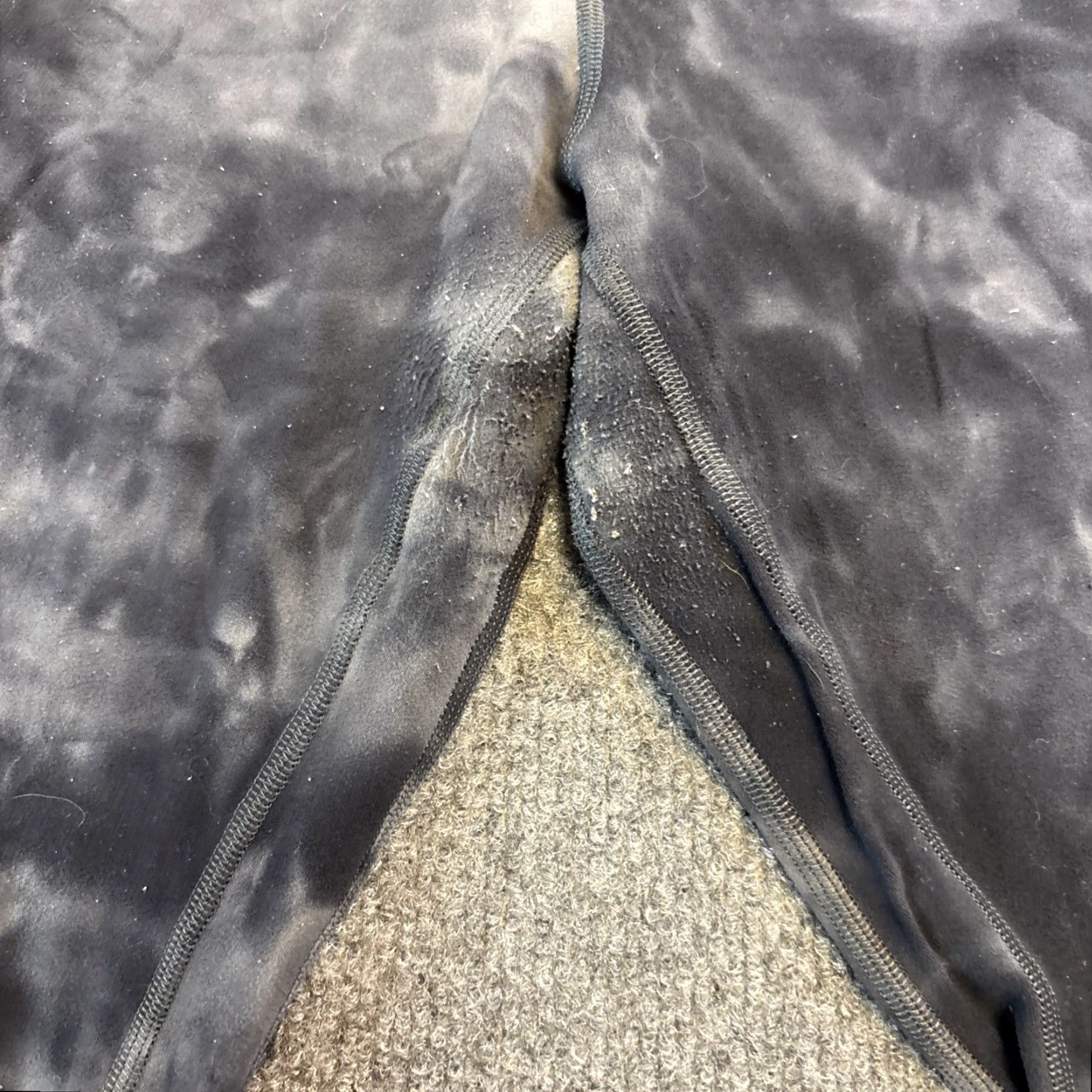 Lululemon Lululemon Leggings Camouflage Ankle High Rise Pull-On Women Size 6 Black Body Color Gray Pattern Logo Activewear 6 Regular Womens Size 28" / US 6 / IT 42 - 3 Thumbnail