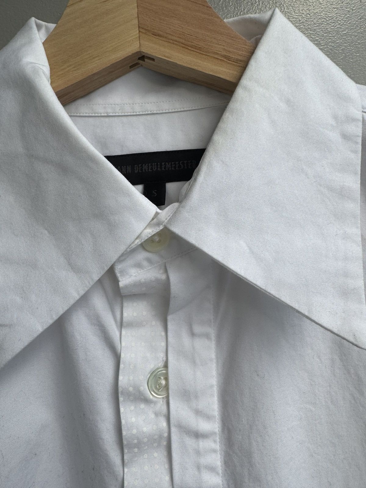 Ann Demeulemeester Ann Demeulemeester 2000s Cotton Poplin Shirt Size US S / EU 44-46 / 1 - 3 Thumbnail