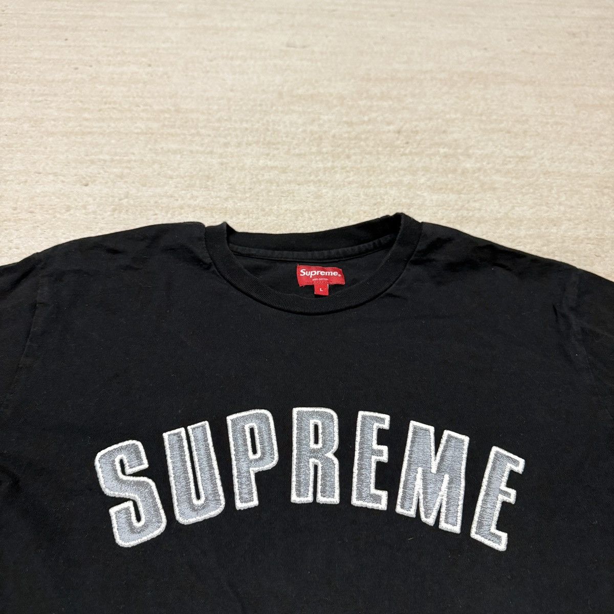 Supreme SUPREME New York Arc S/S FW18 Tee Shirt 2018 Men's Large Size US L / EU 52-54 / 3 - 3 Thumbnail