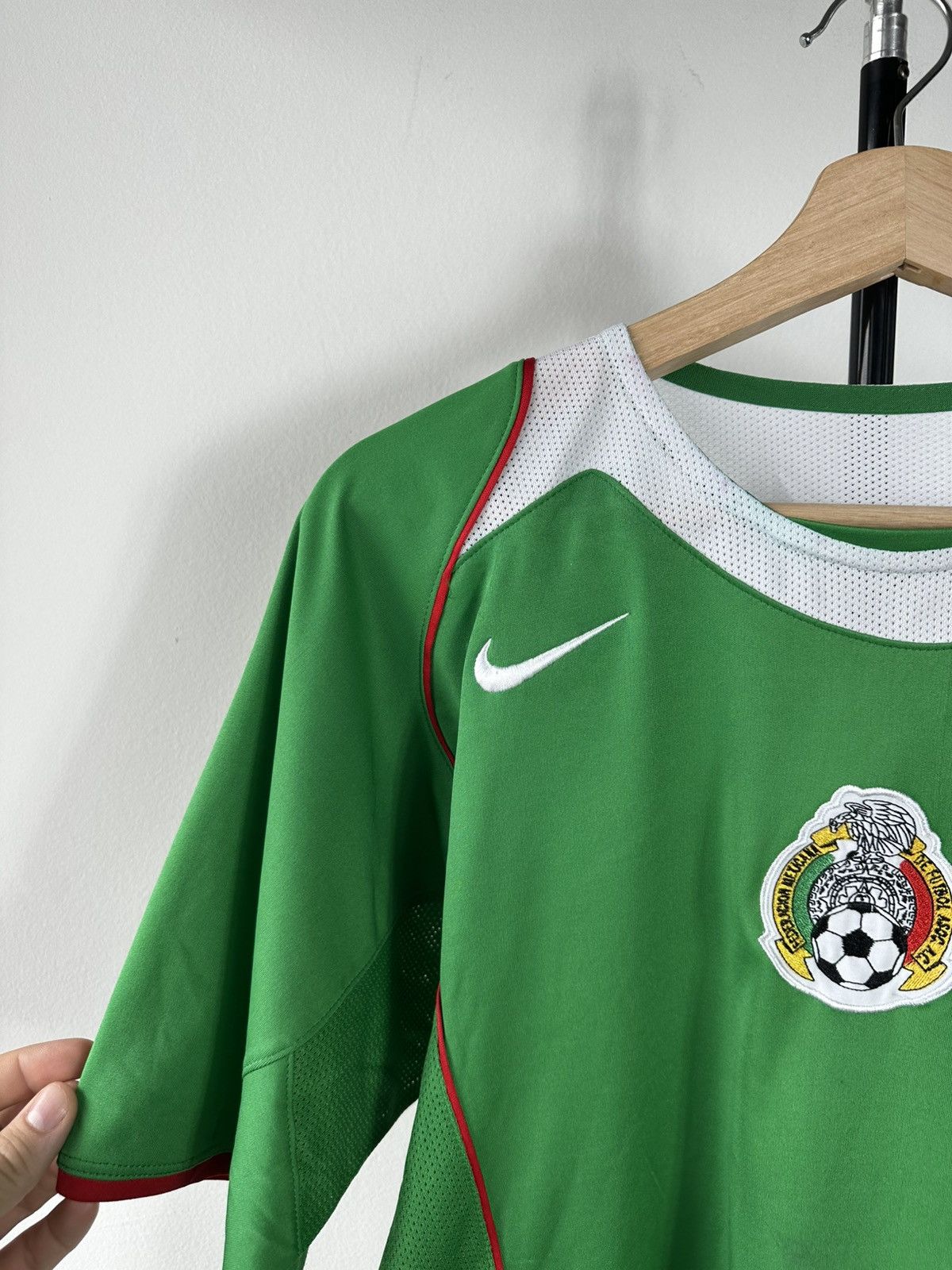 Nike Vintage Mexico 2004-06 Home Jersey Nike Total 90 T90 Size L Size US L / EU 52-54 / 3 - 3 Thumbnail