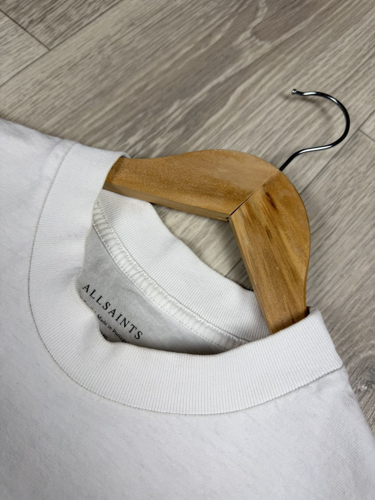 Allsaints Allsaints London Oversized Big Logo T Shirt Size US S / EU 44-46 / 1 - 7 Thumbnail