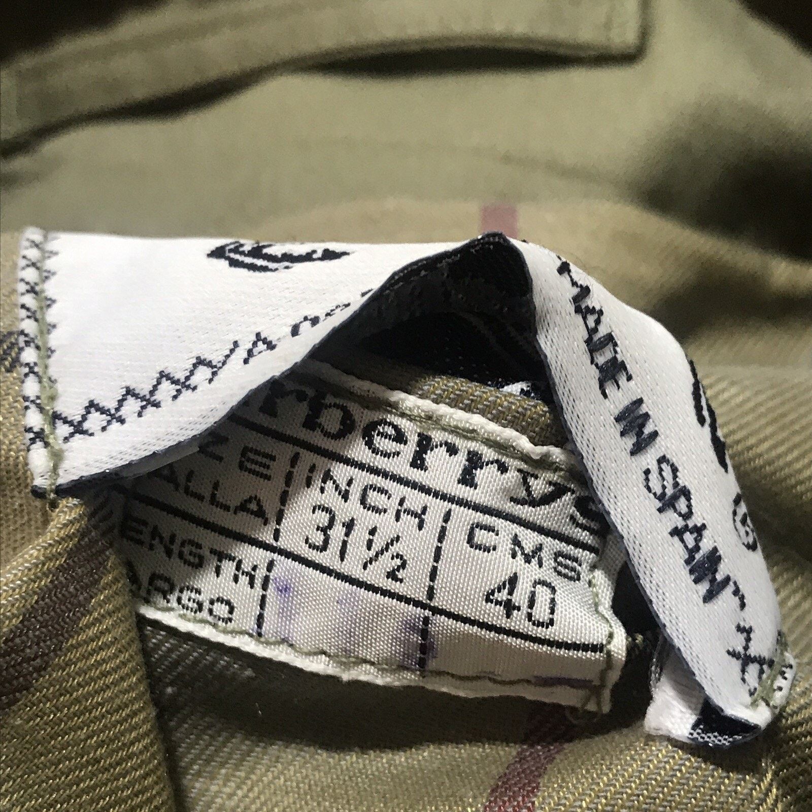 Burberry VINTAGE Burberry's Trench Coat NOVA CHECK Women green olive Size M / US 6-8 / IT 42-44 - 9 Thumbnail