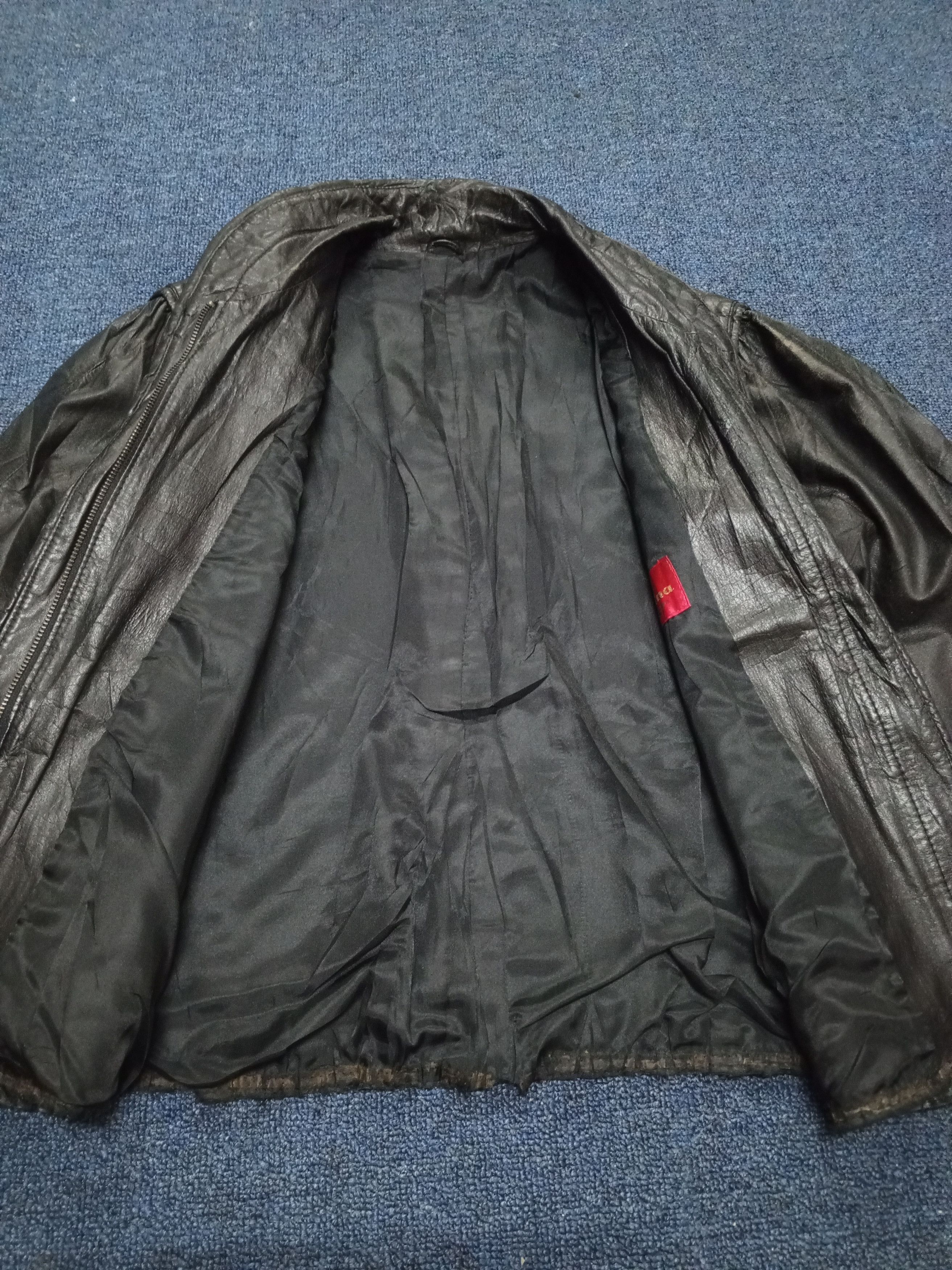 Japanese Brand × Leather Julia partina Japan brand leather jacket Size US M / EU 48-50 / 2 - 5 Thumbnail