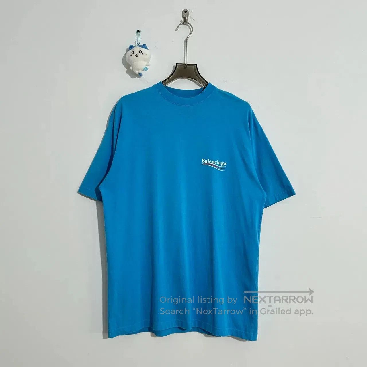 Balenciaga Balenciaga Ice Blue Coke T-Shirt XS. Size US XS / EU 42 / 0 - 1 Thumbnail