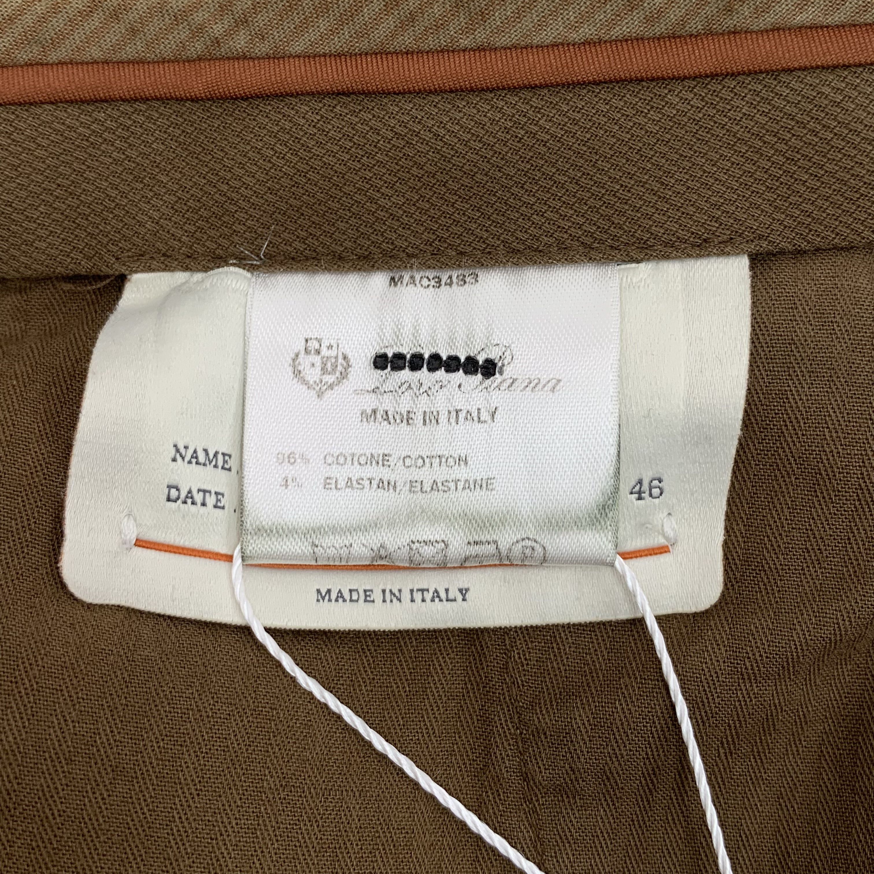 Loro Piana Loro Piana Cotton Trousers Size 46 (S) Size US 30 / EU 46 - 6 Thumbnail