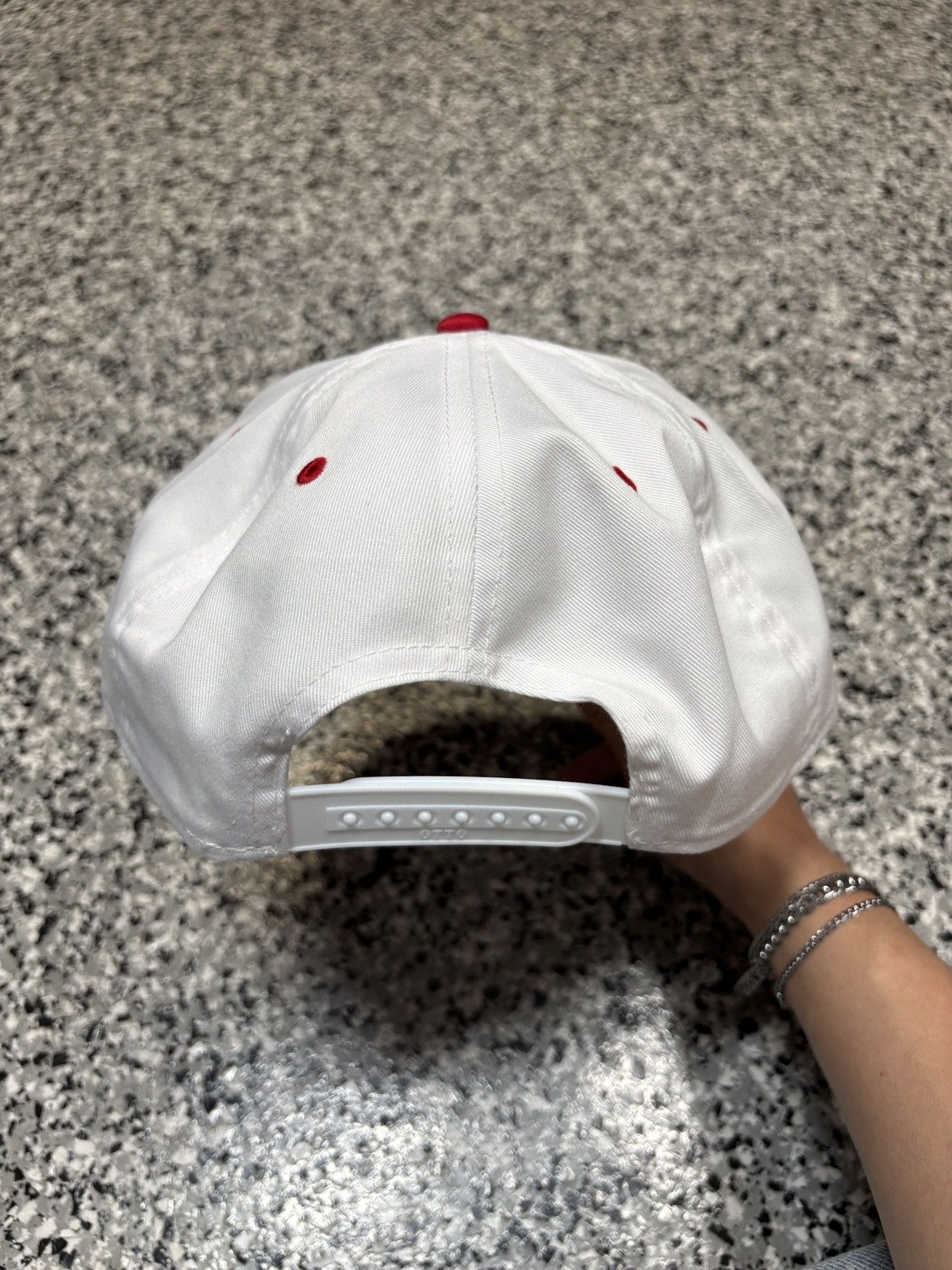 Billy Hill 2021 Billy Hill White/Red “Parts, S&S” Truckers Hat OSFM Size ONE SIZE - 2 Thumbnail