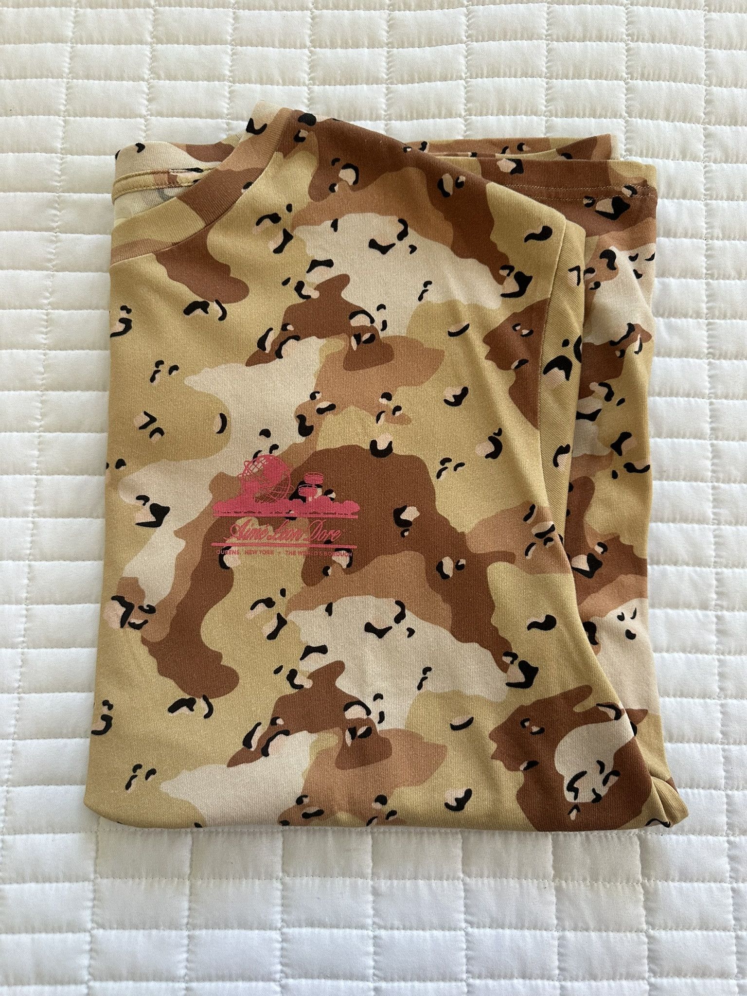 Aime Leon Dore Aime Leon Dore Unisphere Desert Camo Short Sleeve T-Shirt Size US XXL / EU 58 / 5 - 9 Thumbnail