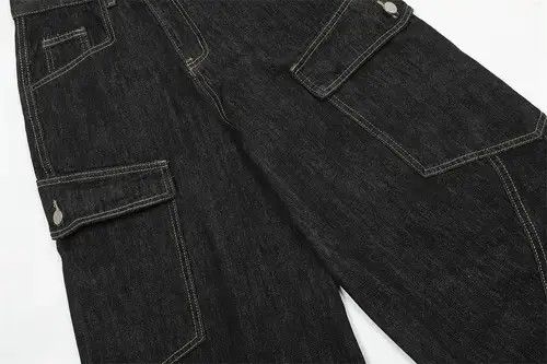 Jean Men's street loose multi-pocket scimitar jeans y2k Size US 32 / EU 48 - 5 Thumbnail