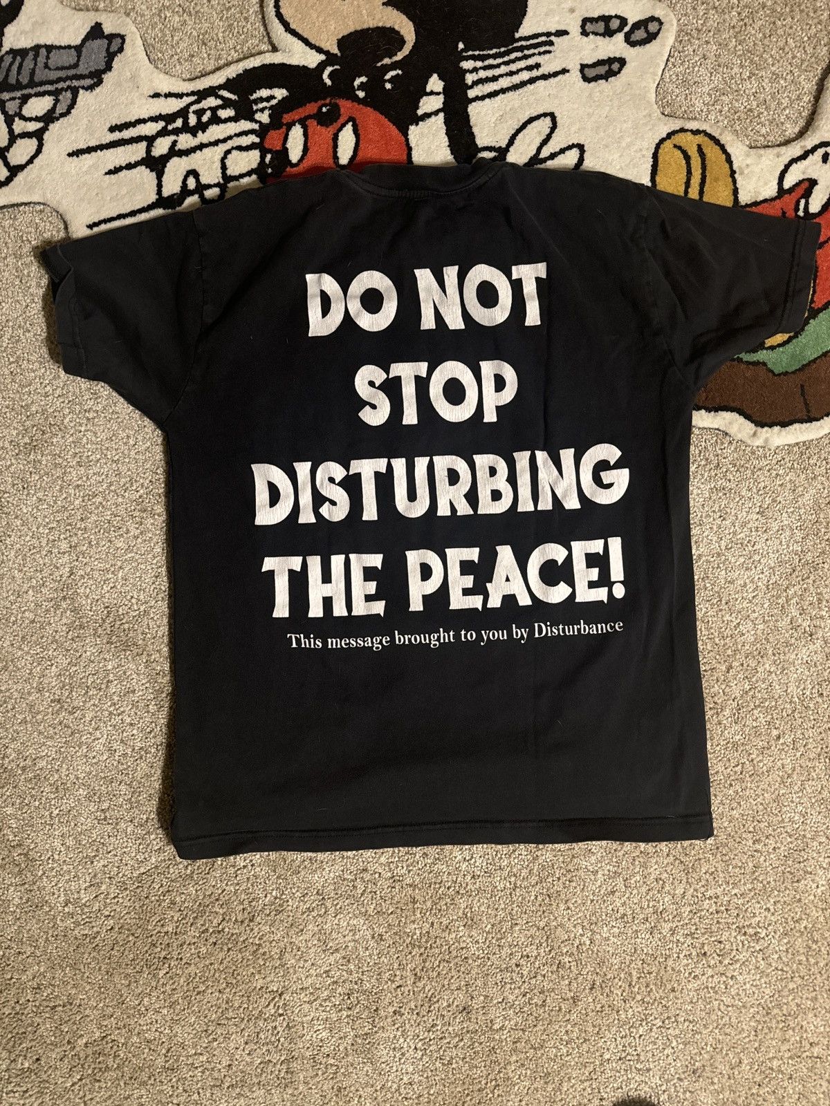 Vintage DO NOT STOP DISTURBING PEACE Size S / US 4 / IT 40 - 1 Thumbnail