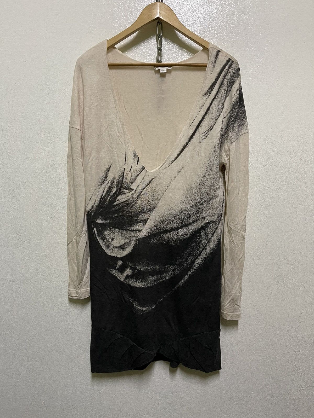 image of Diesel Double Layer Long Sleeve in Brown, Women's (Size Small)