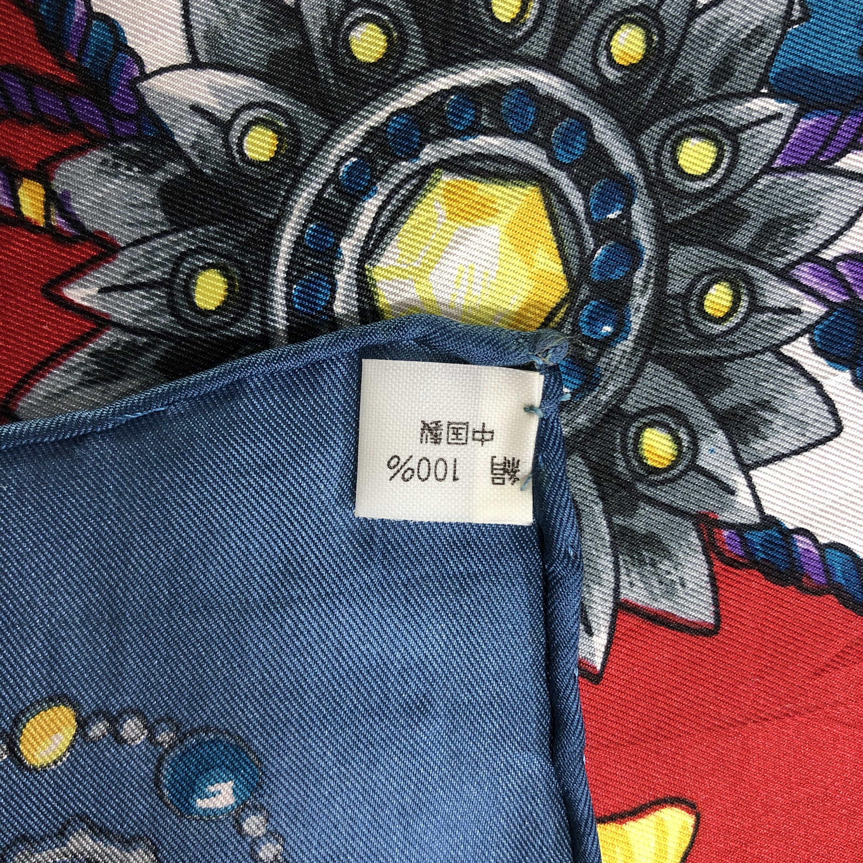 Vintage Vintage Silk Scarf Size ONE SIZE - 5 Thumbnail