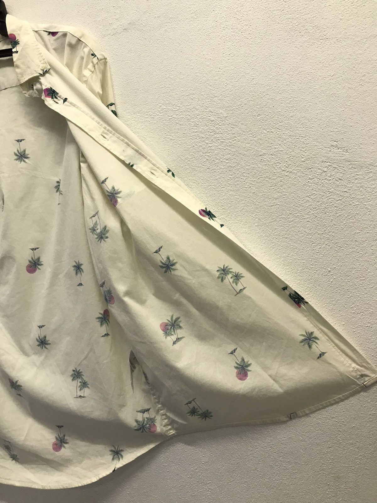 Old Navy × Vintage Vintage Old Navy Slimfit Built-In Flex Shirt Button Ups Size US L / EU 52-54 / 3 - 7 Thumbnail