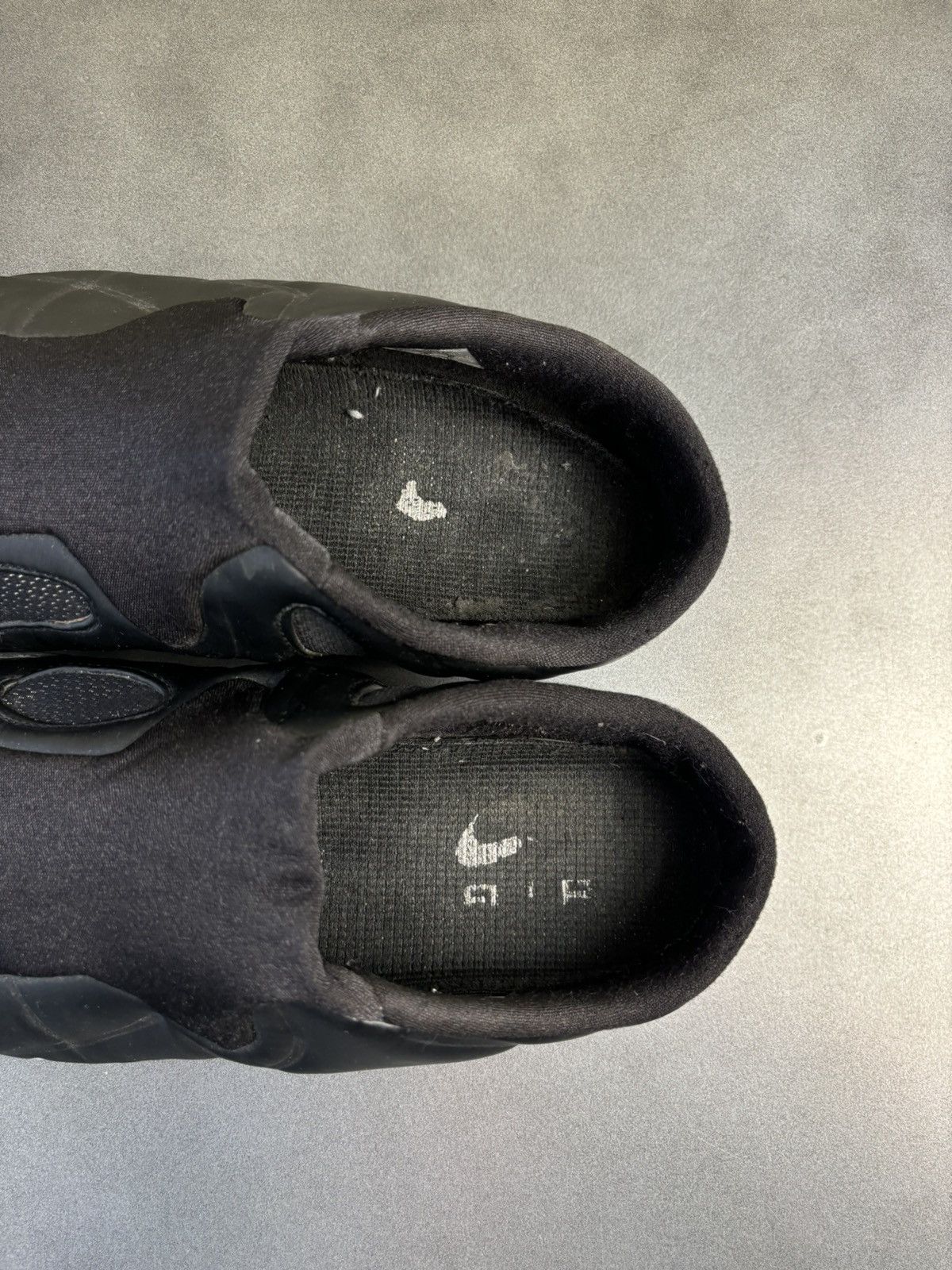Nike × Vintage OG 2001 Nike Clogposite Mules All Black Vintage Posite Shoes Size US 12 / EU 45 - 10 Thumbnail