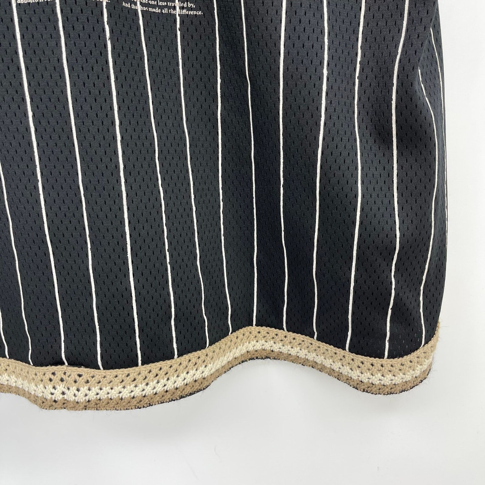 NAMESAKE NAMESAKE | Bill Warm Up Shirt Black Stripe Jersey L Size US L / EU 52-54 / 3 - 9 Thumbnail