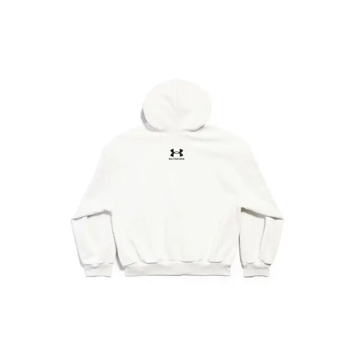 Balenciaga × Under Armour o1s1rm1125 Under Armour® Zip-Up Hoodie Regular Fit in White Size XXL / US 16-18 / IT 52-54 - 6 Thumbnail