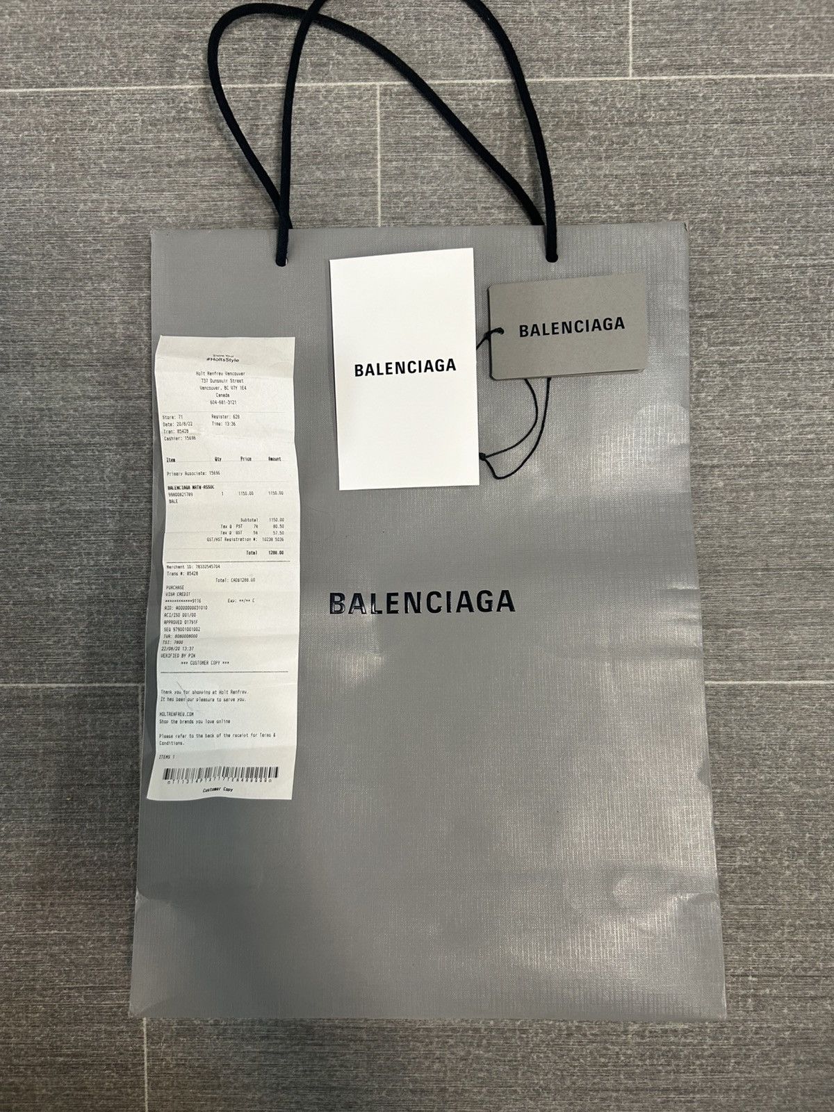 Balenciaga Balenciaga “Script Logo Hoodie” FW22 Size US M / EU 48-50 / 2 - 8 Thumbnail