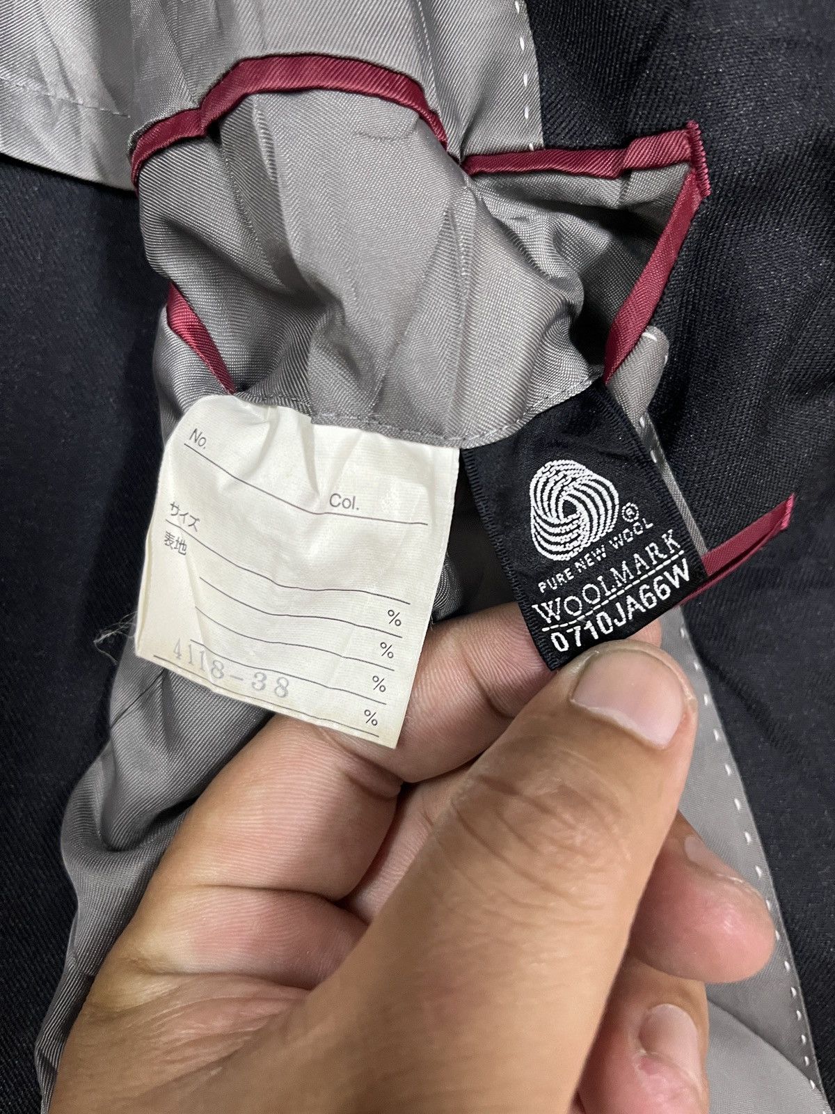 Yohji Yamamoto Sacsny y’saccs by yohji yamamoto blazer Size 38R - 10 Thumbnail