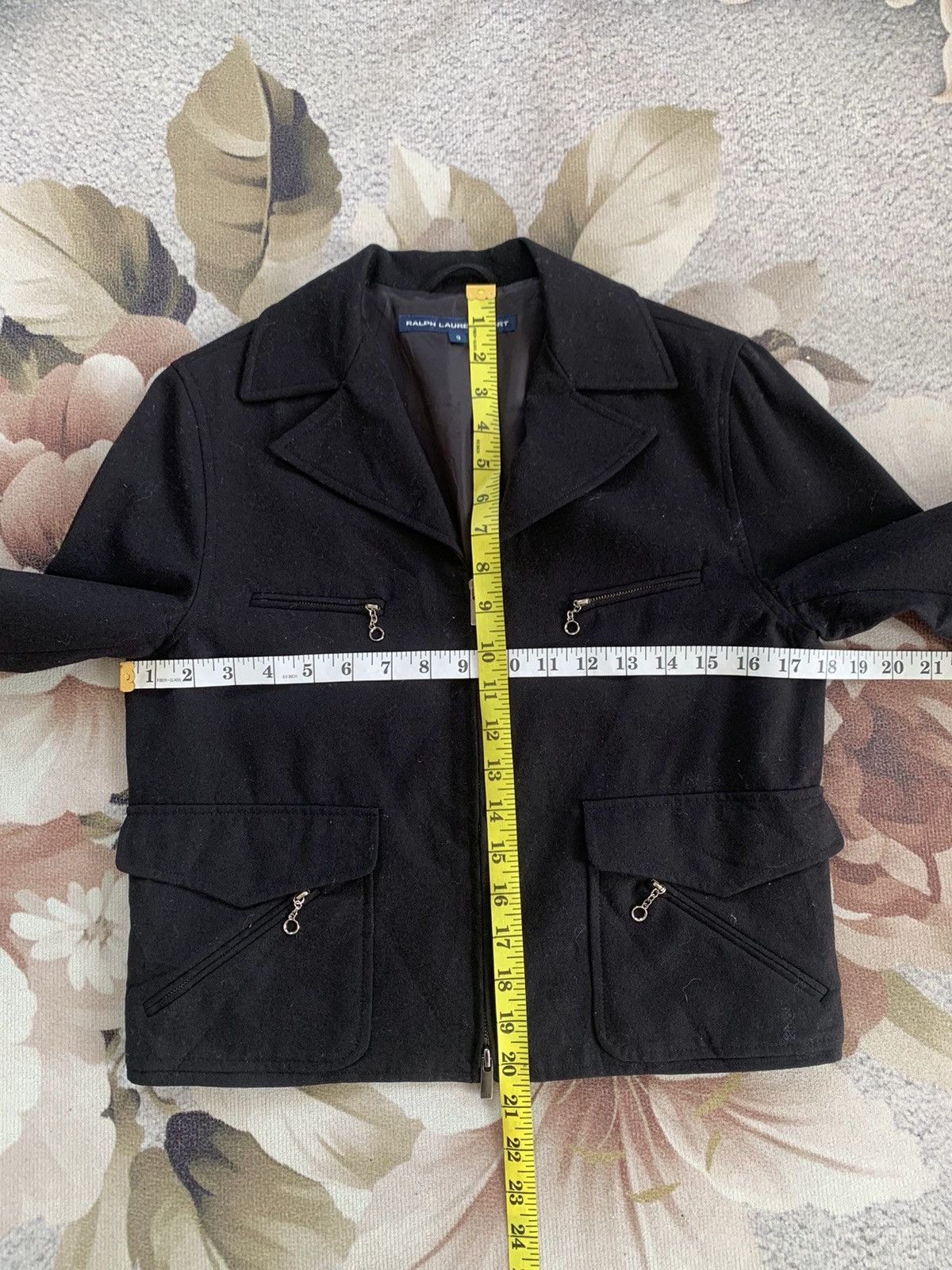 Ralph Lauren × Ralph Lauren Sport Ralph Lauren Sport Wool Crop Jacket Size S / US 4 / IT 40 - 9 Thumbnail