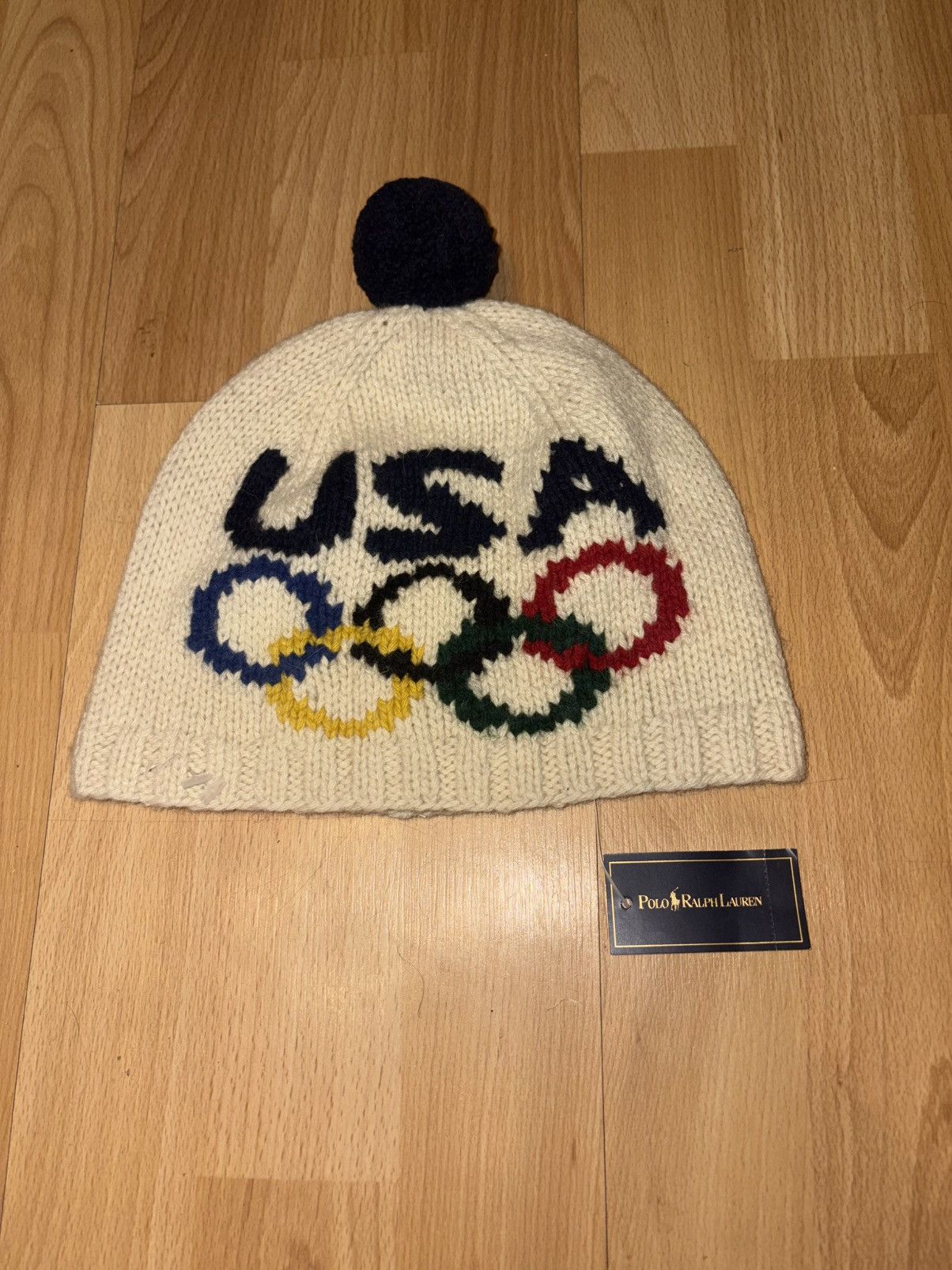 Polo Ralph Lauren Ralph Lauren Polo x Vancouver Olympics Beanie Team USA Grail Size ONE SIZE - 1 Thumbnail