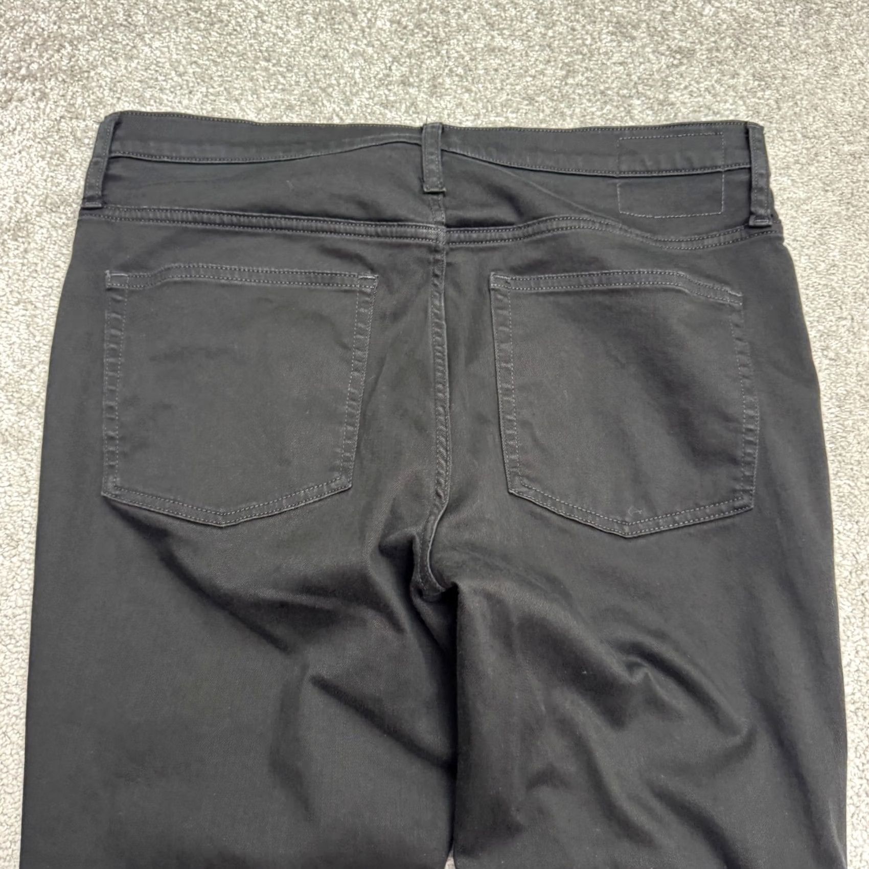 J.Crew J.Crew Slim Fit Straight Ankle Denim Jeans Womens 32 Petite Black 14 High Rise Size 24" / US 00 / IT 34 - 5 Thumbnail