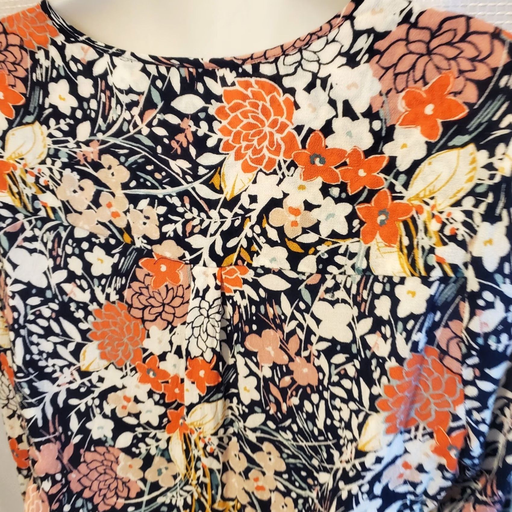 Anthropologie Anthropologie Maeve Floral Begonia Peasant Top Boho Lagenlook Small Size S / US 4 / IT 40 - 7 Thumbnail