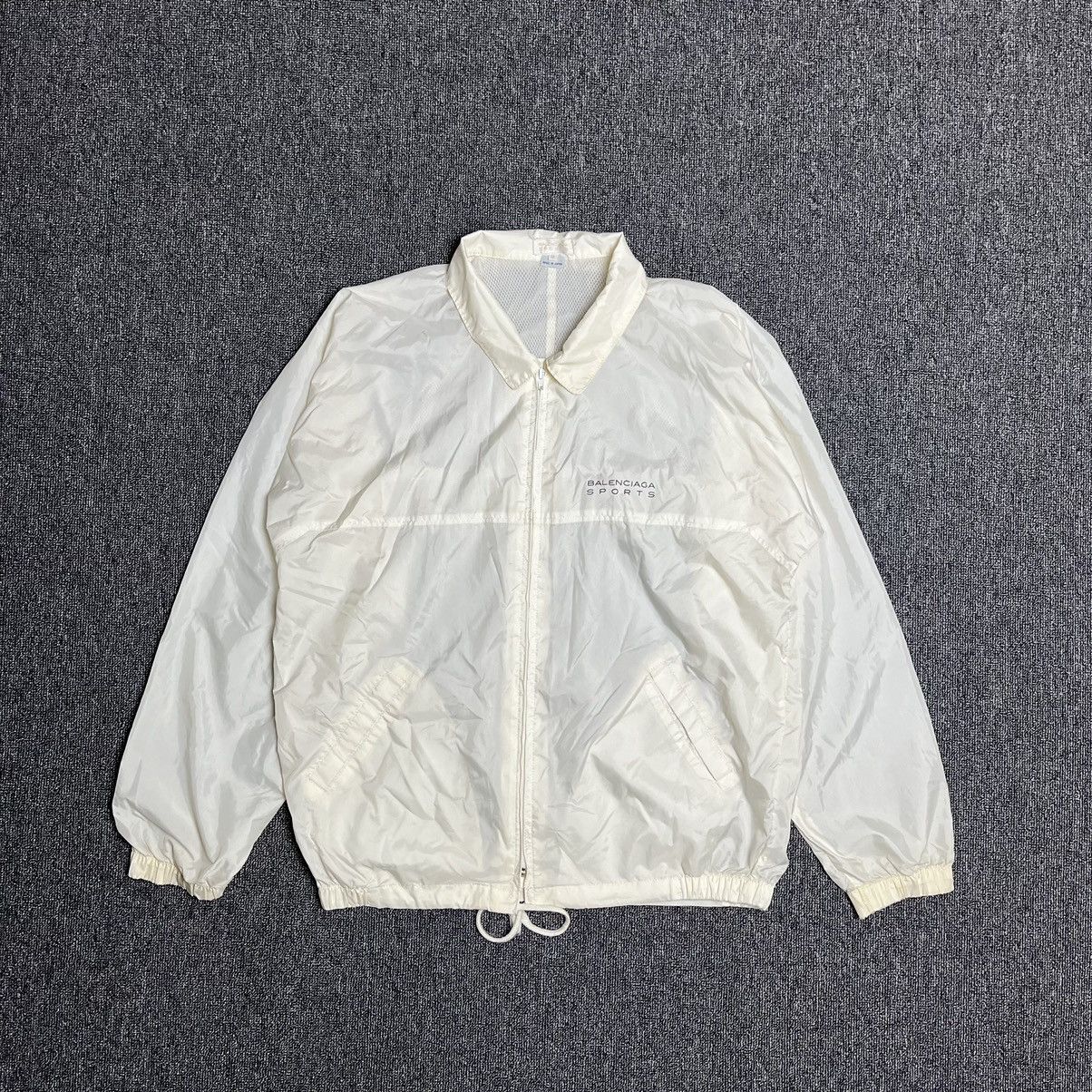 Balenciaga × Vintage Vintage Balenciaga Sport Windbreaker Jacket Size US M / EU 48-50 / 2 - 1 Thumbnail