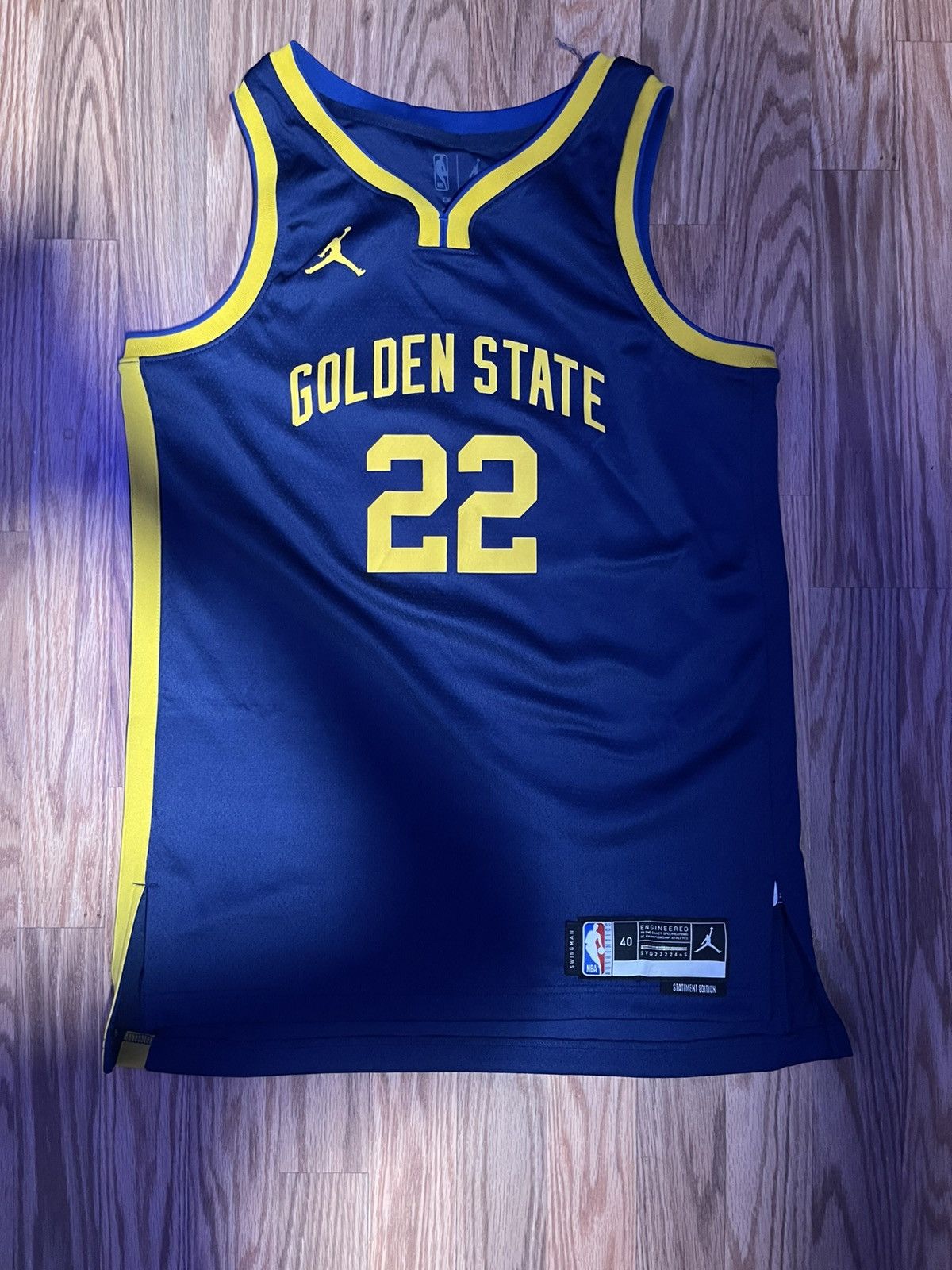 Jordan Brand Golden state warriors Andrew wiggins “22” Size US XXS / EU 40 - 1 Thumbnail