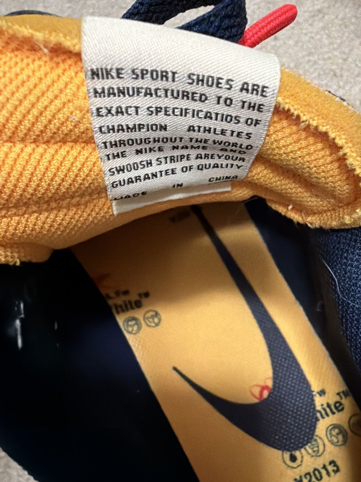 Nike × Off-White Nike Dunk Off-White Michigan Size US 9.5 / EU 42-43 - 9 Thumbnail