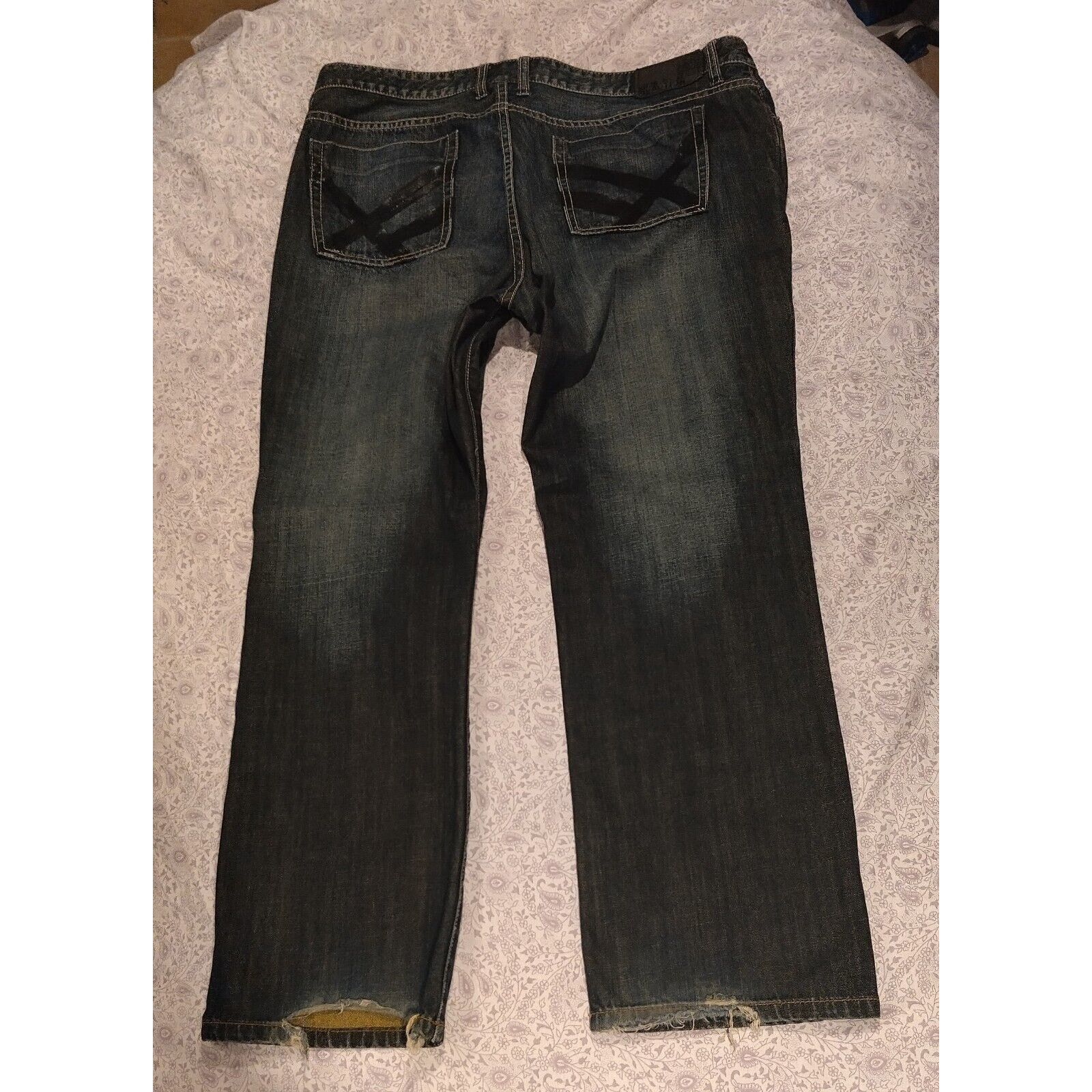 Kenneth Cole Kenneth Cole Reaction Jeans 38×32 Slim Straight Cut Denim Size US 38 / EU 54 - 7 Thumbnail
