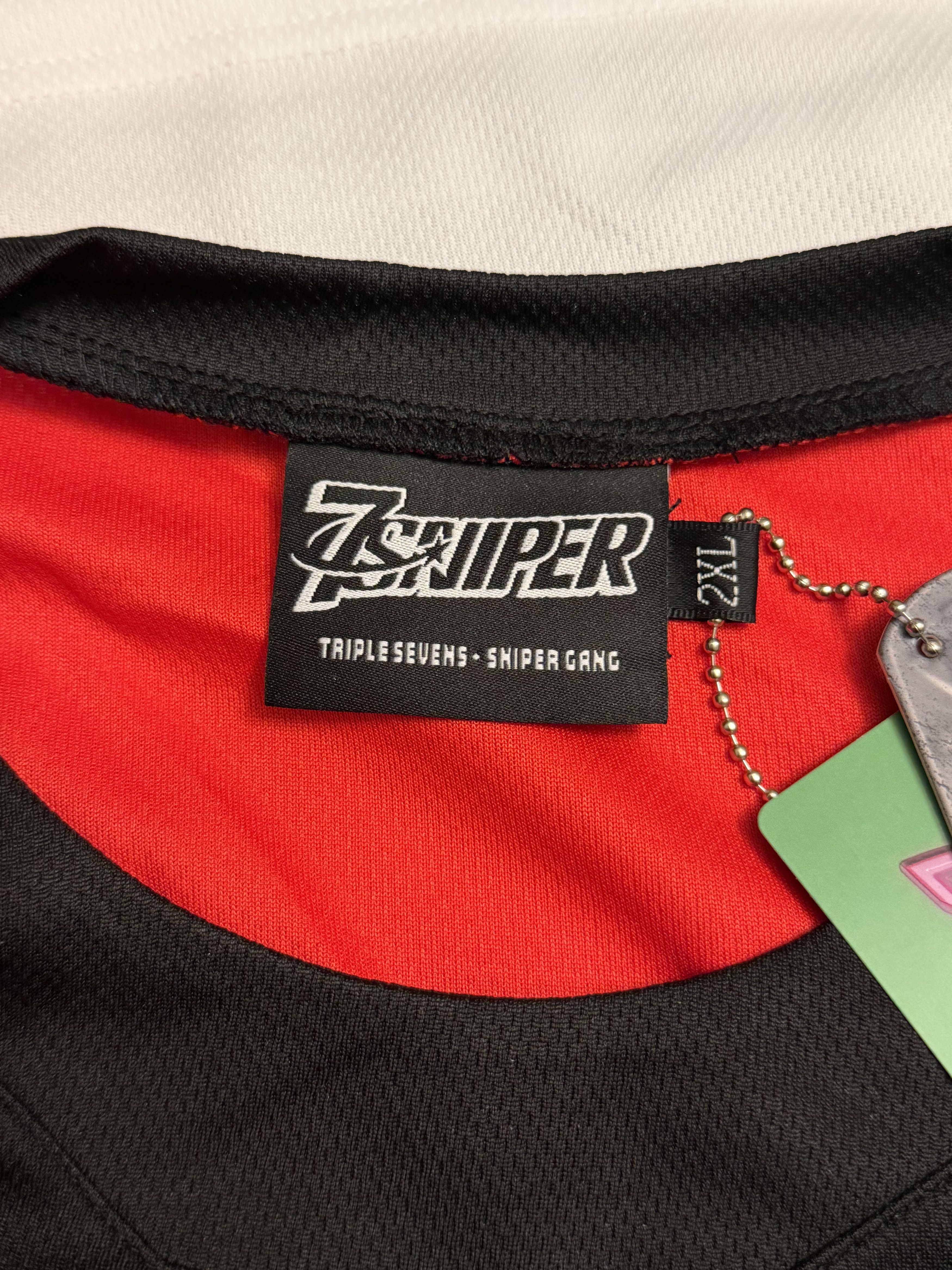 TRIPLE SEVENS Tripple 7s x Sniper Gang 1800 Racing Jersey Size US XXL / EU 58 / 5 - 2 Thumbnail