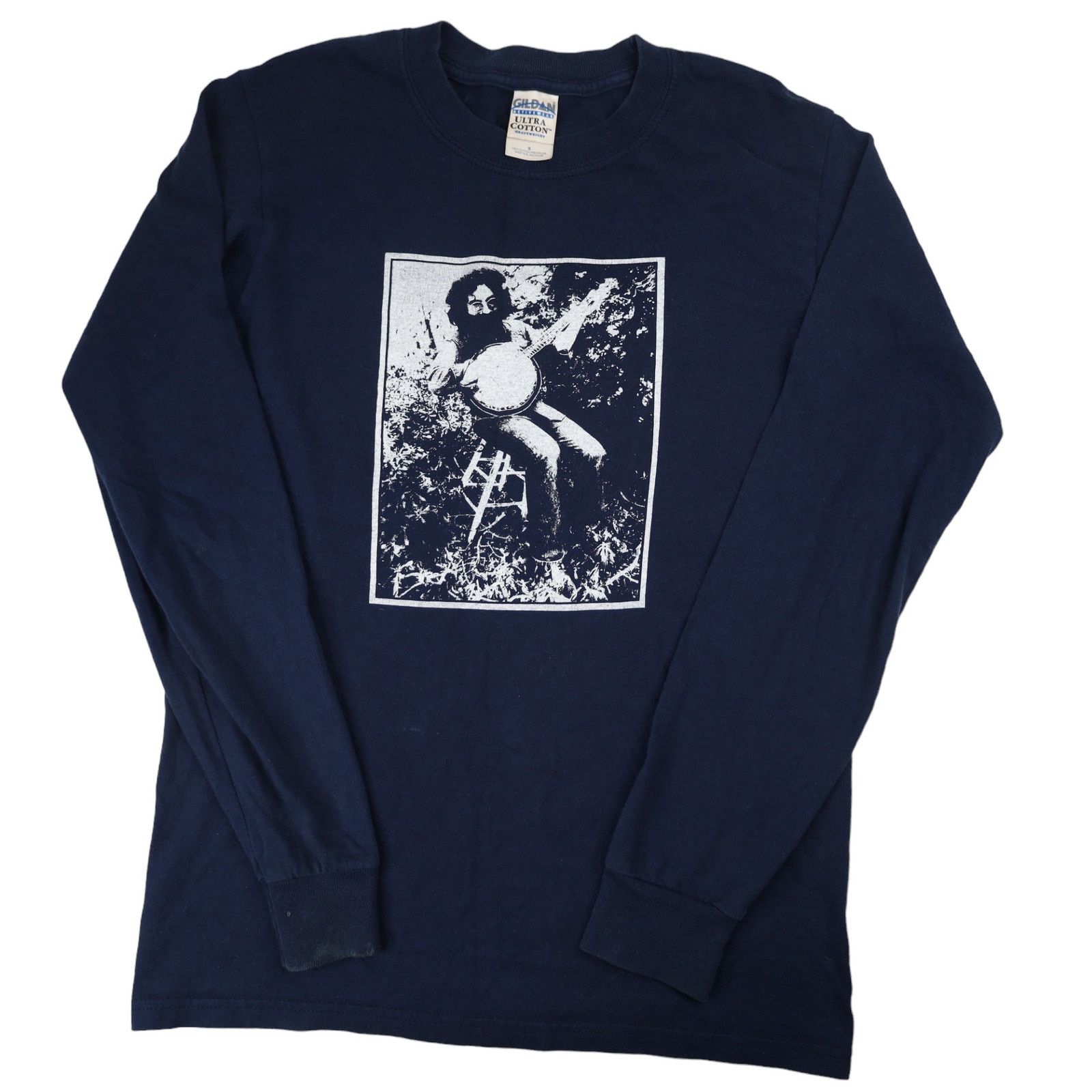 Grateful Dead × Vintage Vintage Jerry Garcia Banjo Hand Logo Graphic T Shirt Size US S / EU 44-46 / 1 - 1 Thumbnail