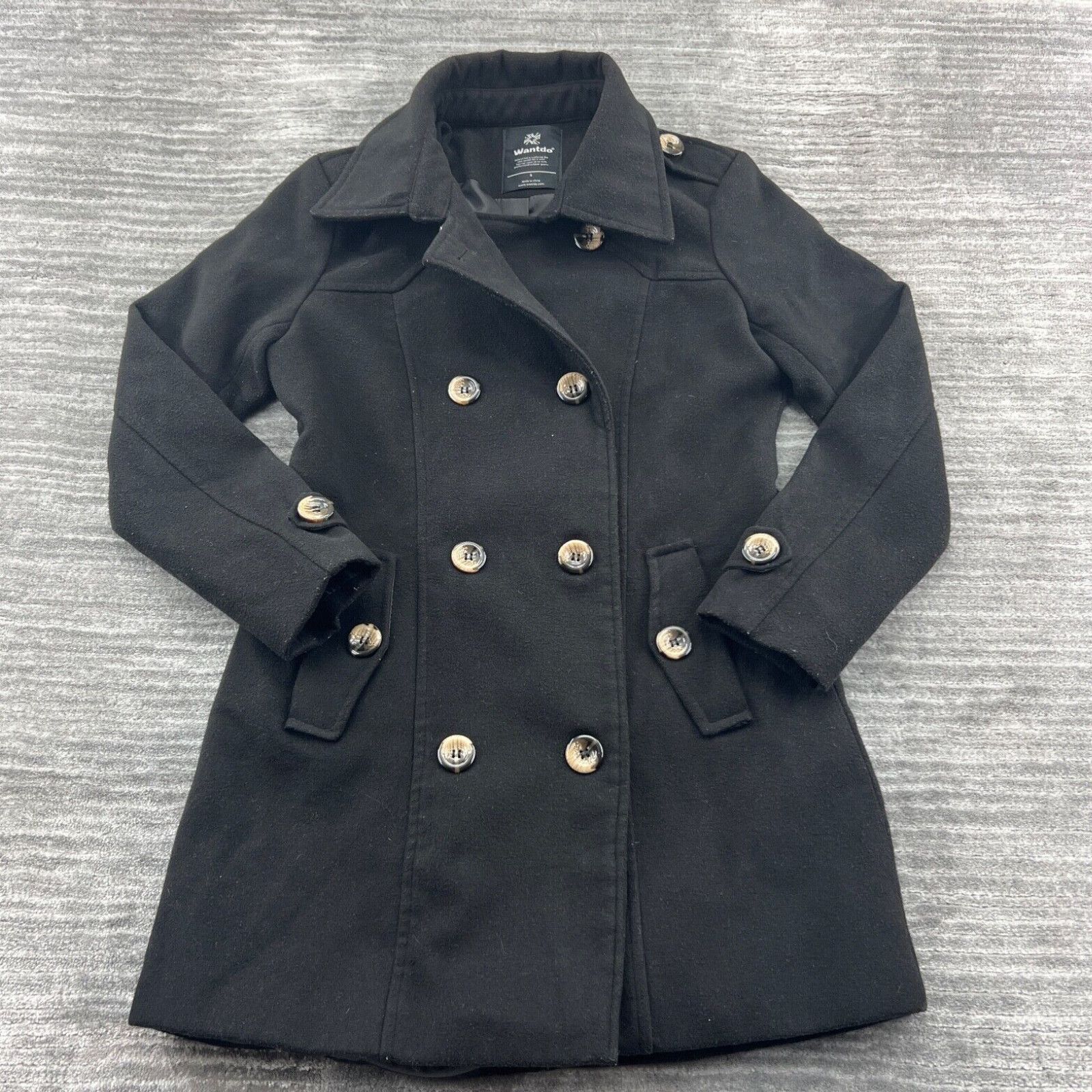 Wantdo Women s scotchblue PeaCoat Winter