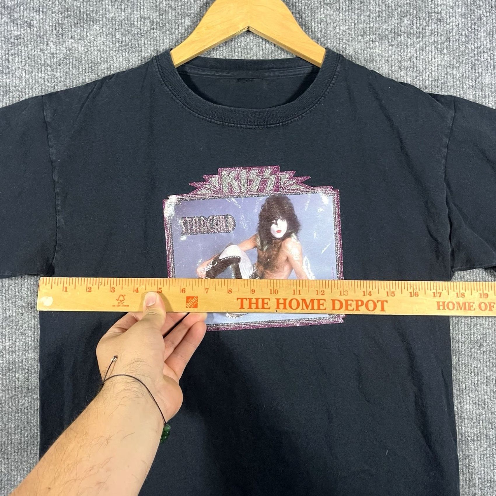 Vintage VINTAGE KISS Shirt Mens S Black Paul Stanley Starchild 2005 Band Rock RARE Shirt Size US S / EU 44-46 / 1 - 4 Thumbnail