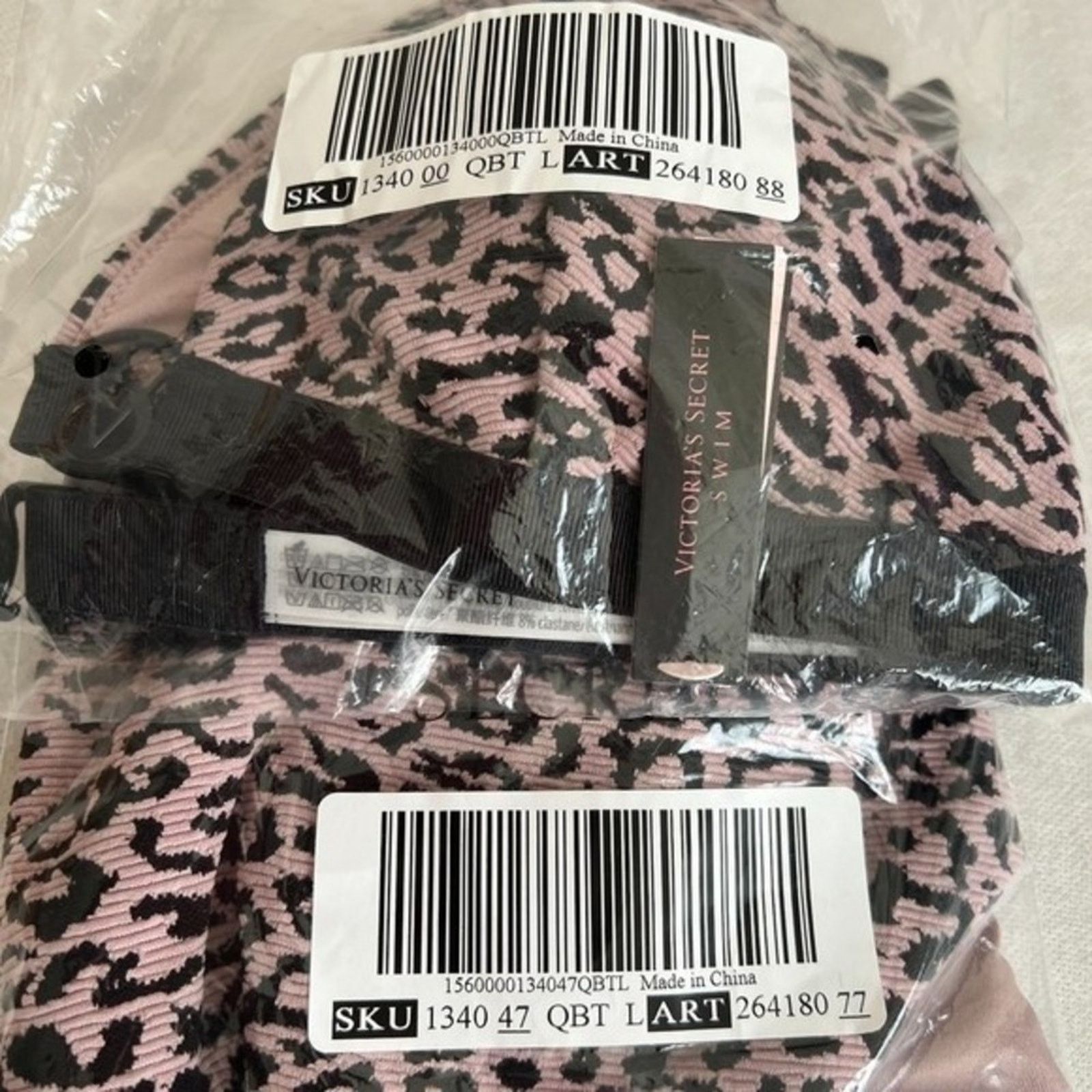 Victoria's Secret Victoria's Secret Animal Print Bikini Top+Bottom, L Size ONE SIZE - 14 Thumbnail