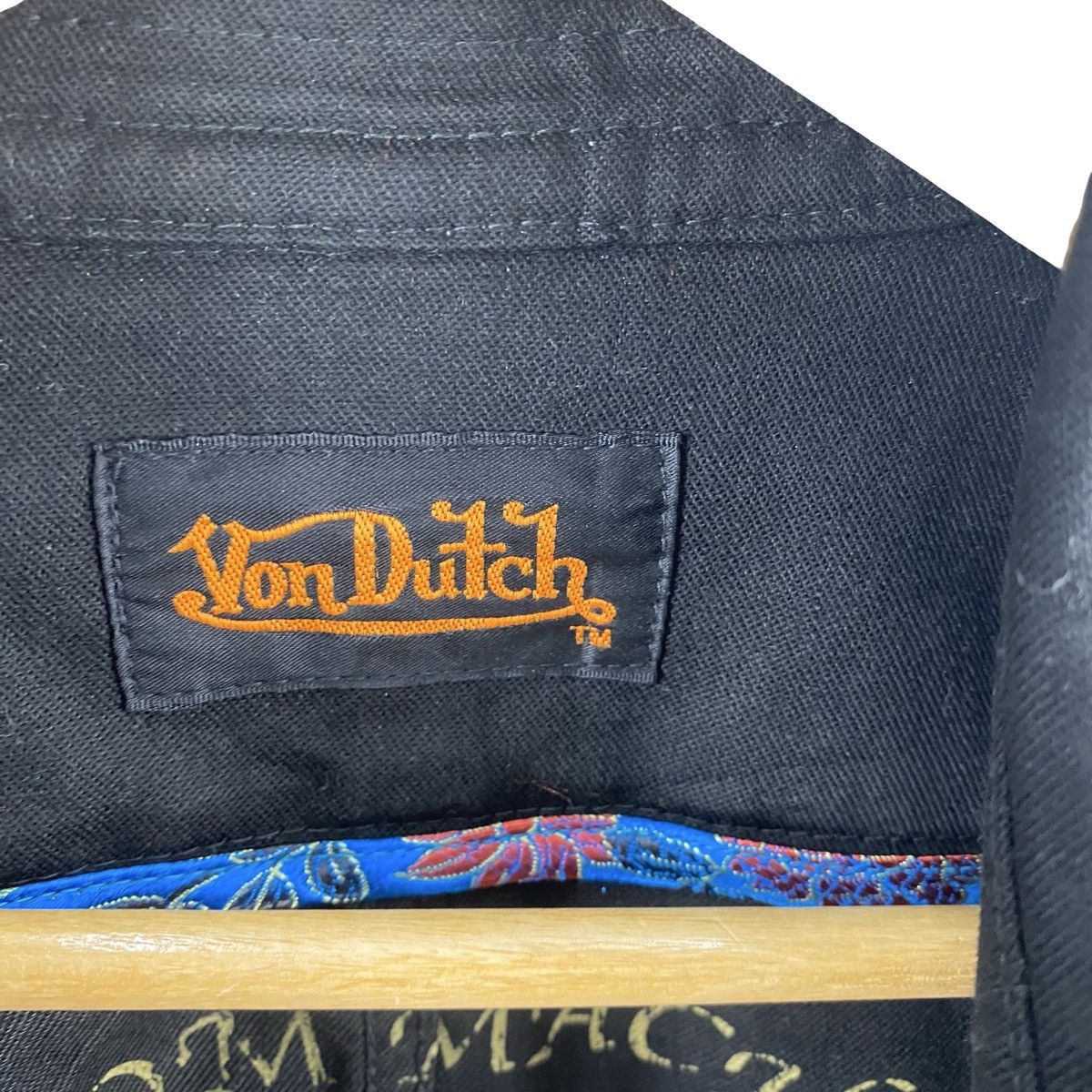 Von Dutch Vintage VON DUTCH Belted Trench Coat Jacket Military Style Size L / US 10 / IT 46 - 9 Thumbnail