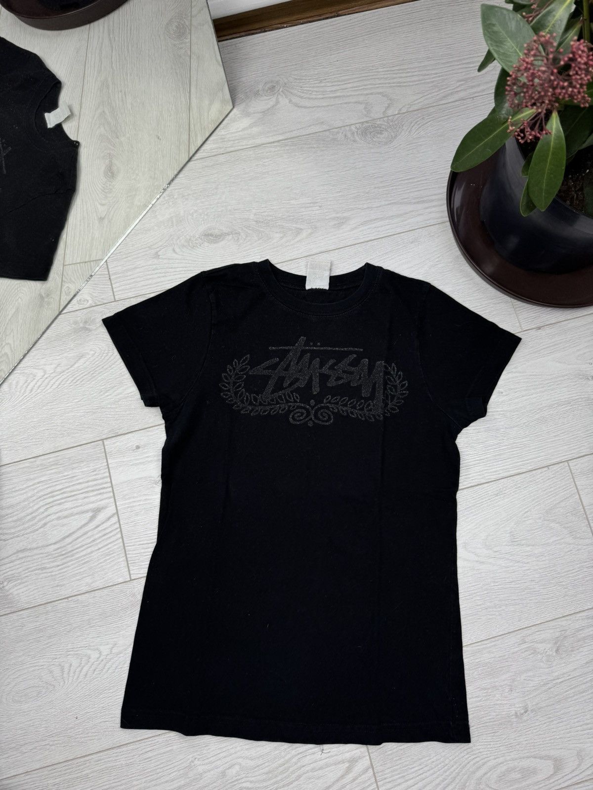 Stussy × Vintage 💥Vintage Stussy Laguna Beach California USA LB Wreath TShirt Size M / US 6-8 / IT 42-44 - 2 Thumbnail