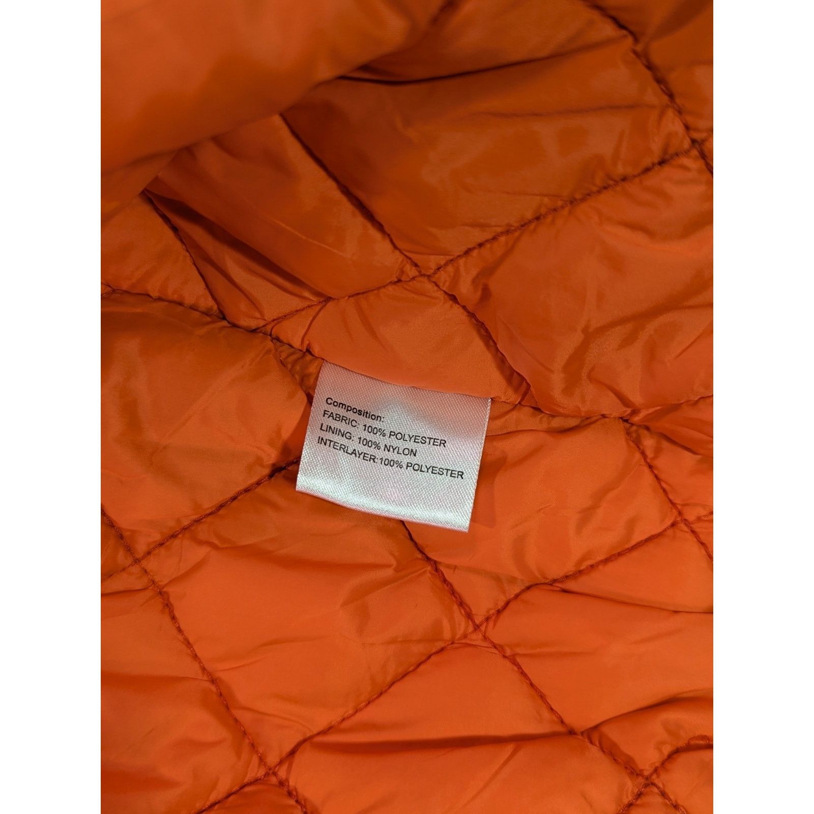Other Magcomsen Men's M Black Bomber Jacket Quilted Orange Size US M / EU 48-50 / 2 - 10 Thumbnail