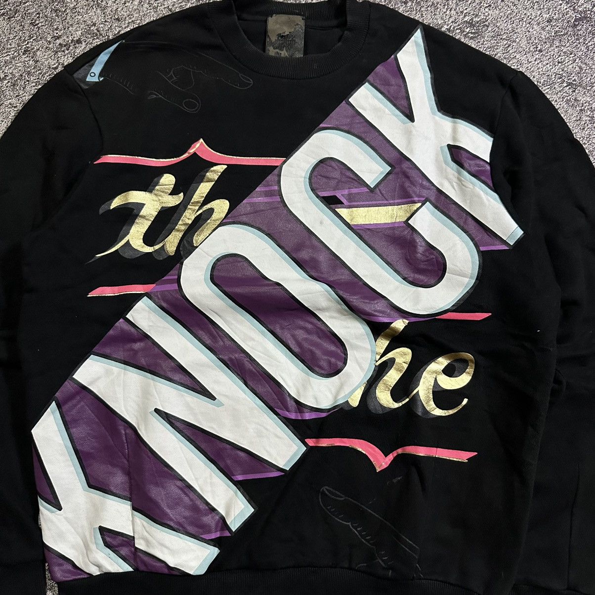 Juun.J JUUN.J "THE KNOCK" CREWNECK Size US L / EU 52-54 / 3 - 2 Thumbnail