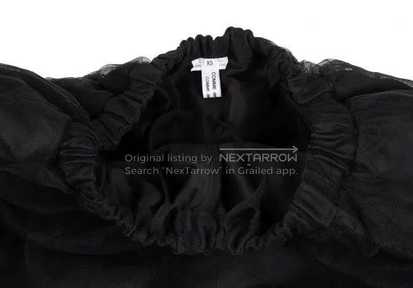 Comme des Garcons Comme Des Garcons size XS Black Retro Tulle Pants Size 22" - 5 Thumbnail