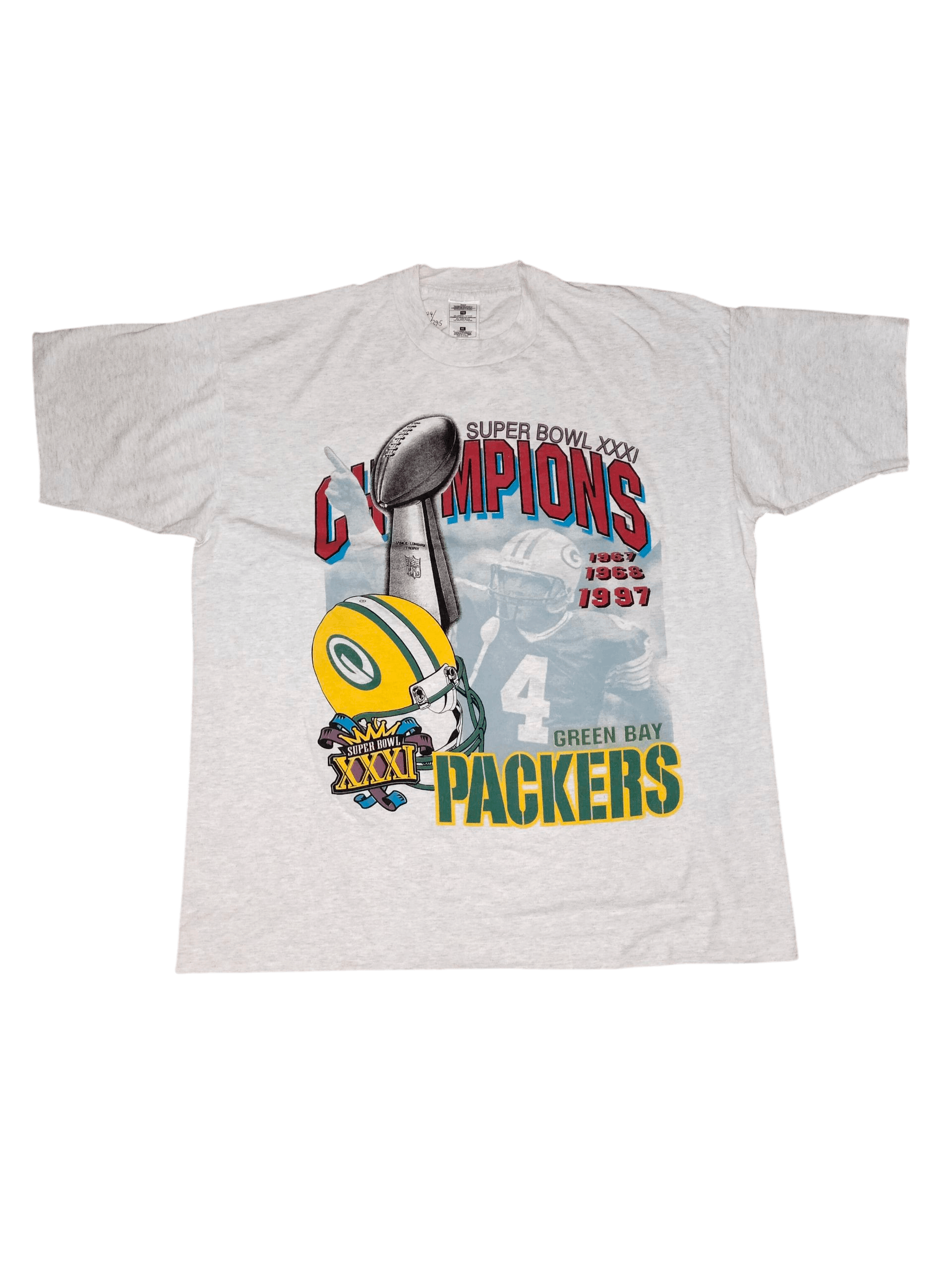 Fruit Of The Loom Vintage NFL GREEN BAY PACKERS Super Bowl XXXI Championsam Size US L / EU 52-54 / 3 - 1 Thumbnail