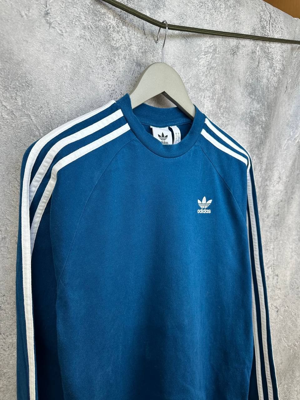 Adidas Adidas Originals 3-Stripes Long Sleeve T-Shirt Crew Neck Tee Size US S / EU 44-46 / 1 - 3 Thumbnail