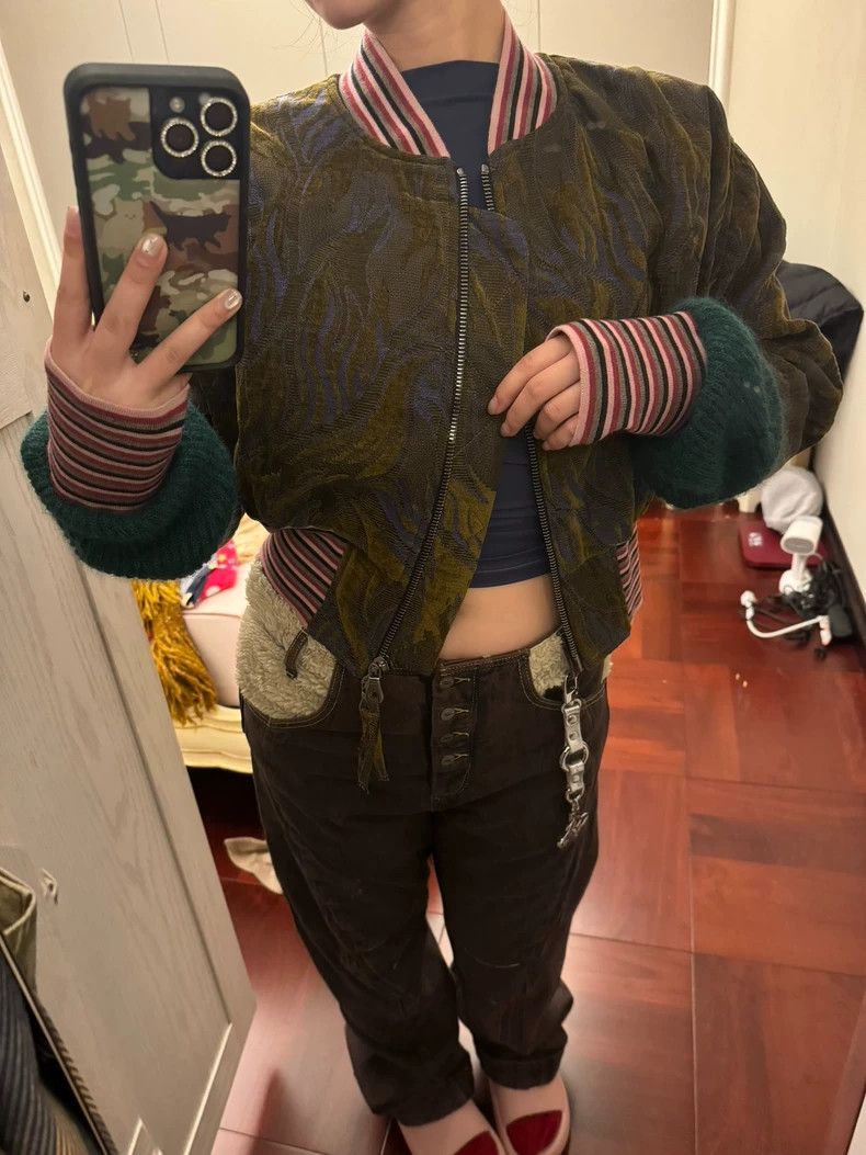 Vivienne Westwood vivienne westwood Tiger pattern horsehair bomber short jac Size S / US 4 / IT 40 - 2 Thumbnail