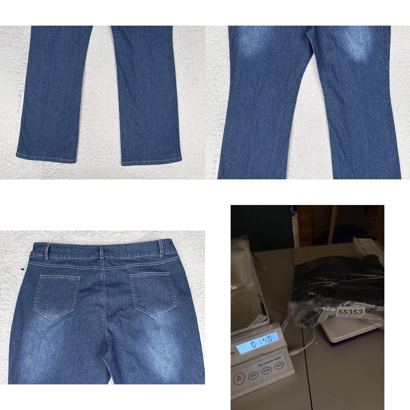 Vintage Jeans Womens 8 Regular Blue Bootcut Medium Wash High Rise Stretch Denim 32X29 Size 30" / US 8 / IT 44 - 10 Thumbnail