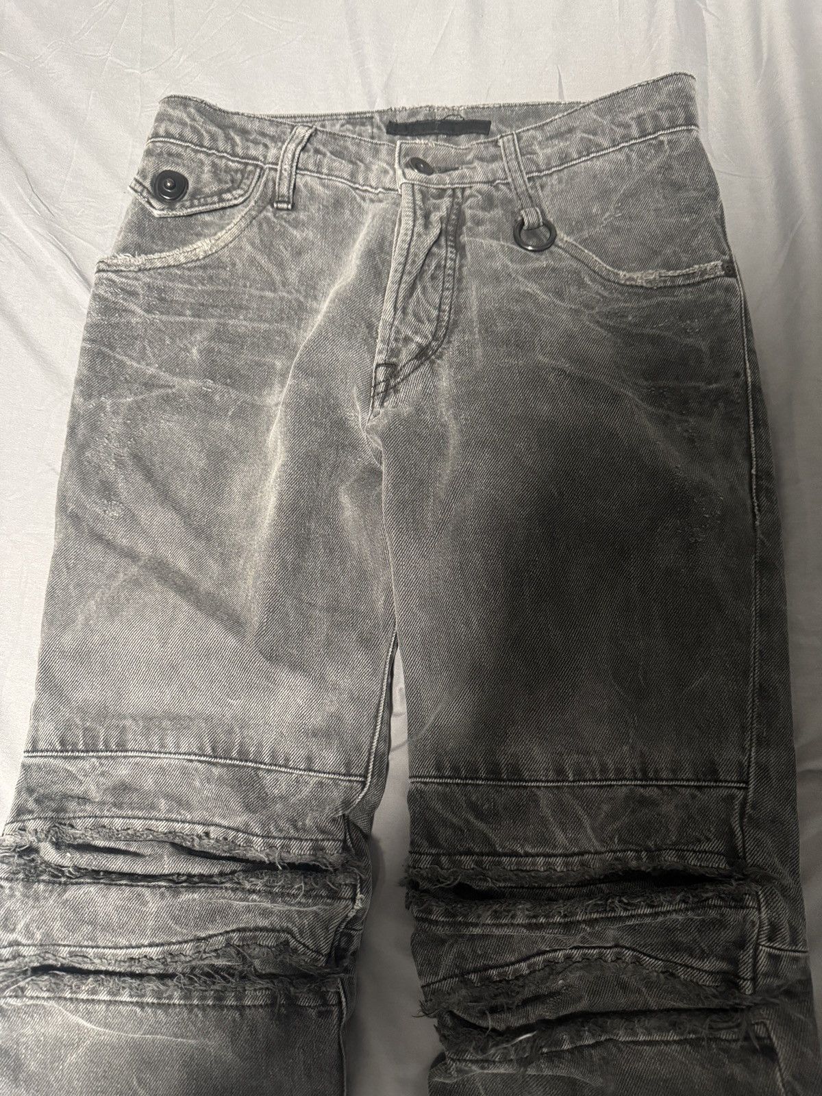 Julius Julius FW2010-2011 goth_ik Distressed Denim Jeans Size US 28 / EU 44 - 2 Thumbnail
